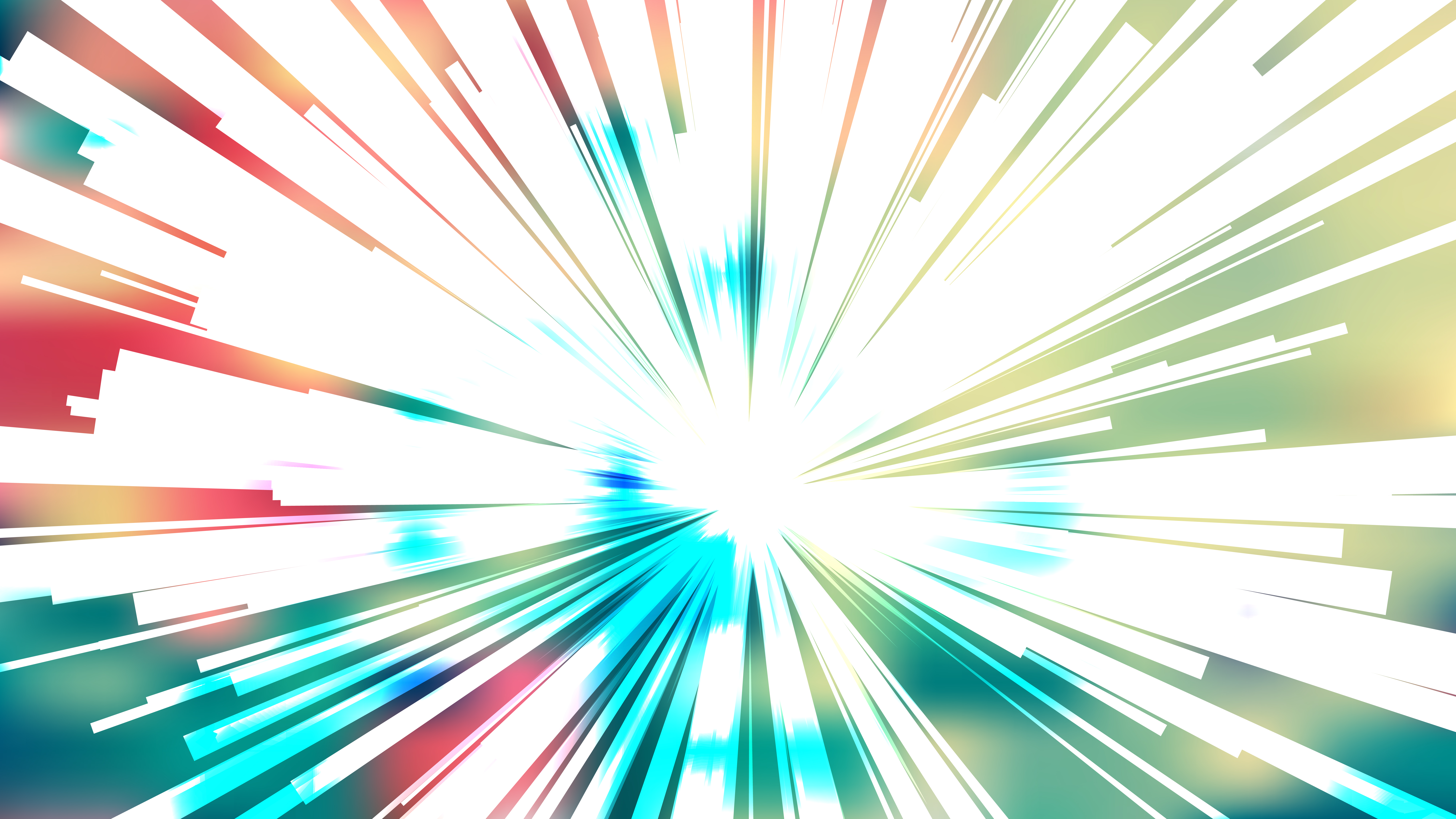 Free Abstract Pink Blue And White Sunburst Background