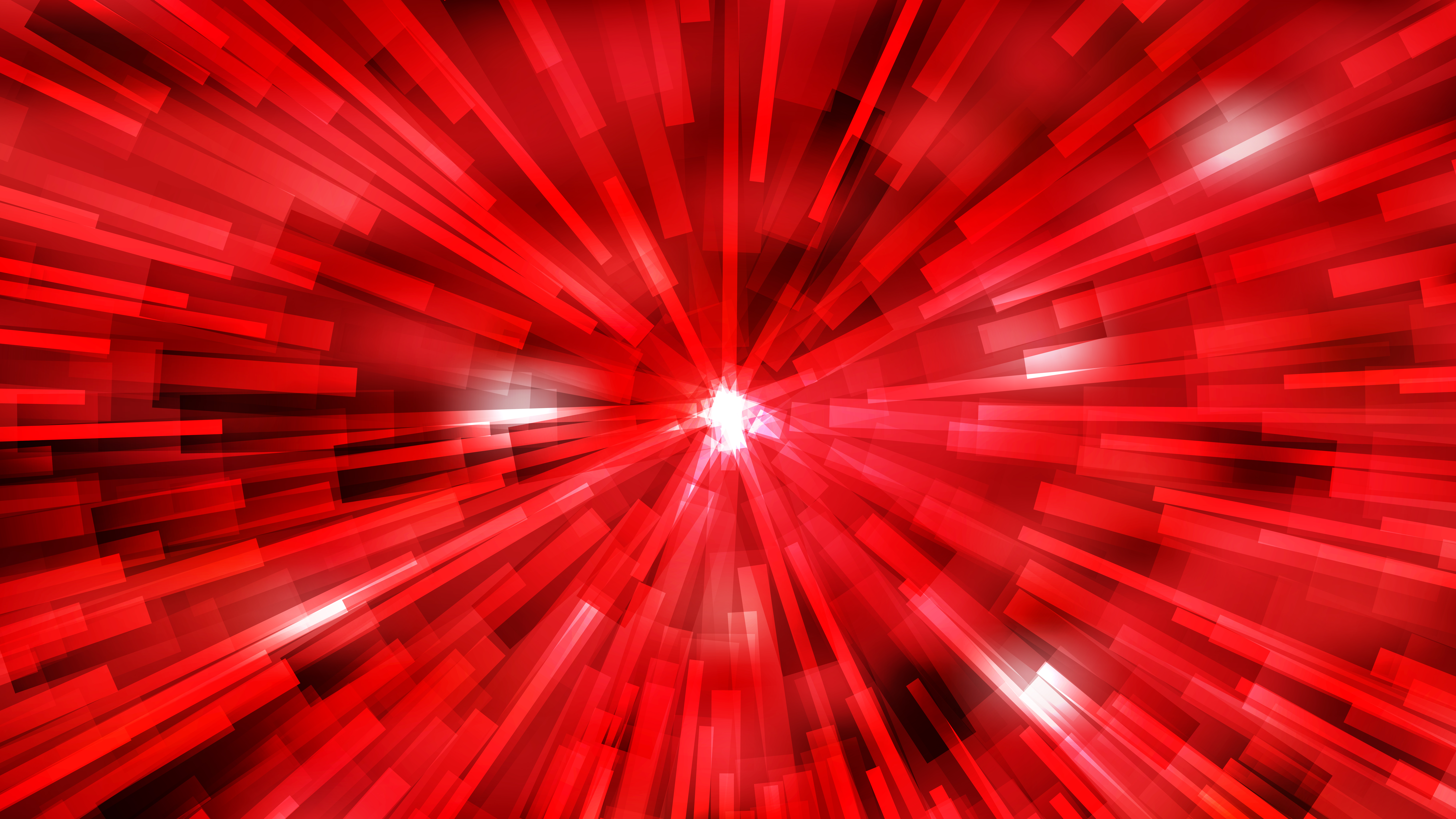 Free Abstract Red Rays Background Design