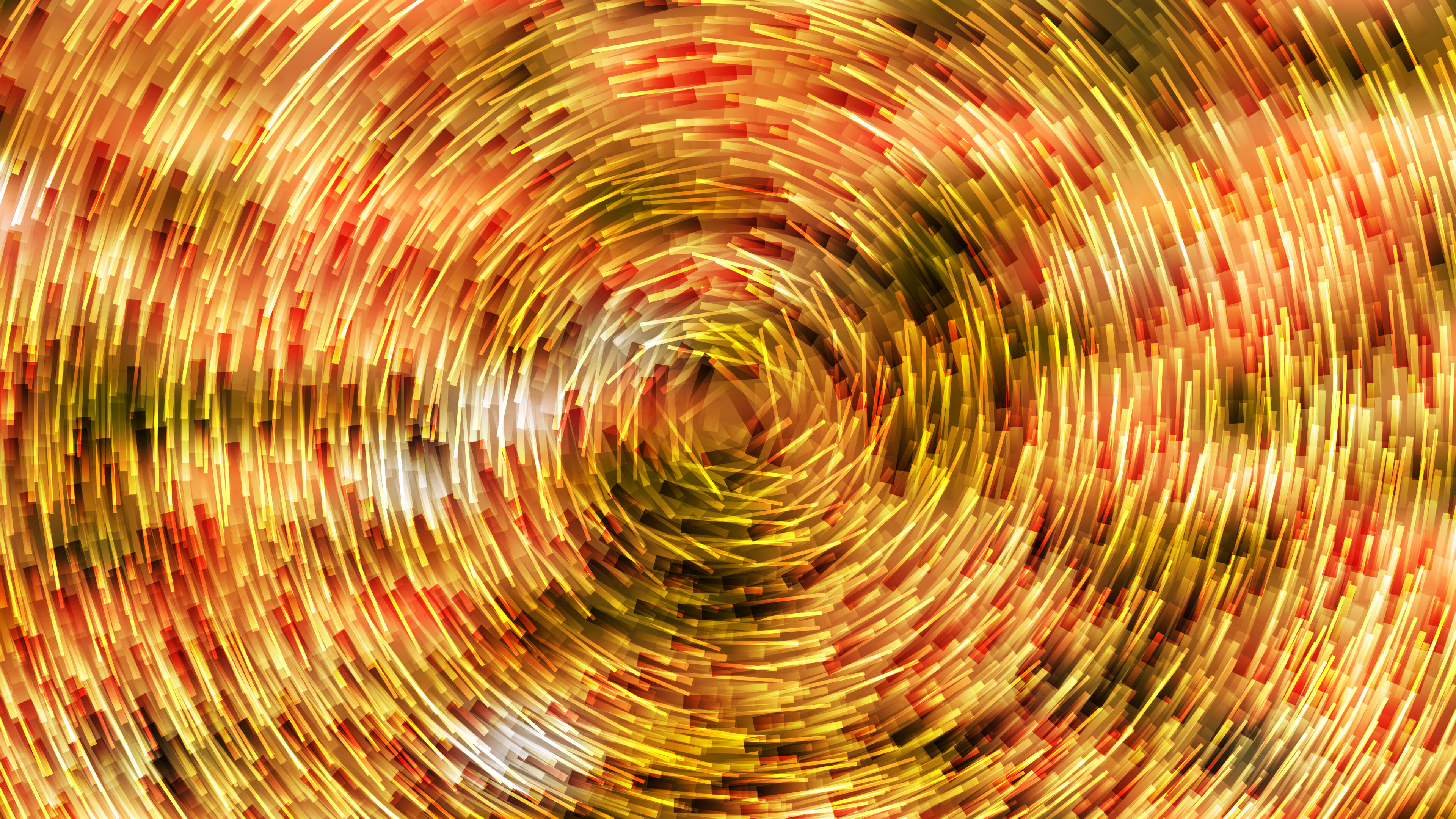 Swirling Golden Radiance