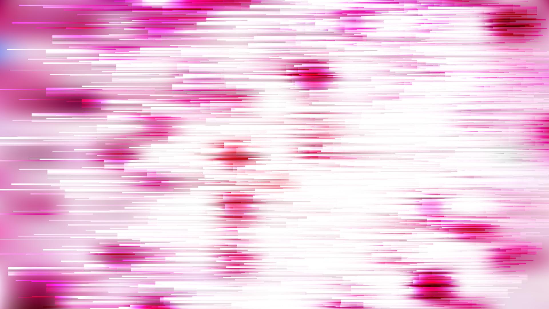 Abstract Pink and White Horizontal Lines Background Vector Art
