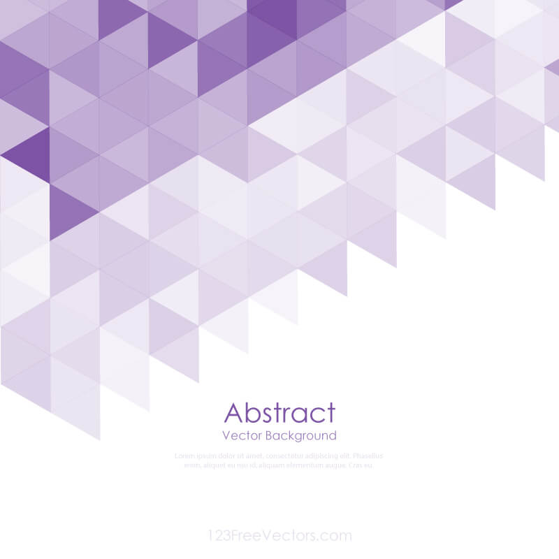 Purple Triangle Background Illustrator