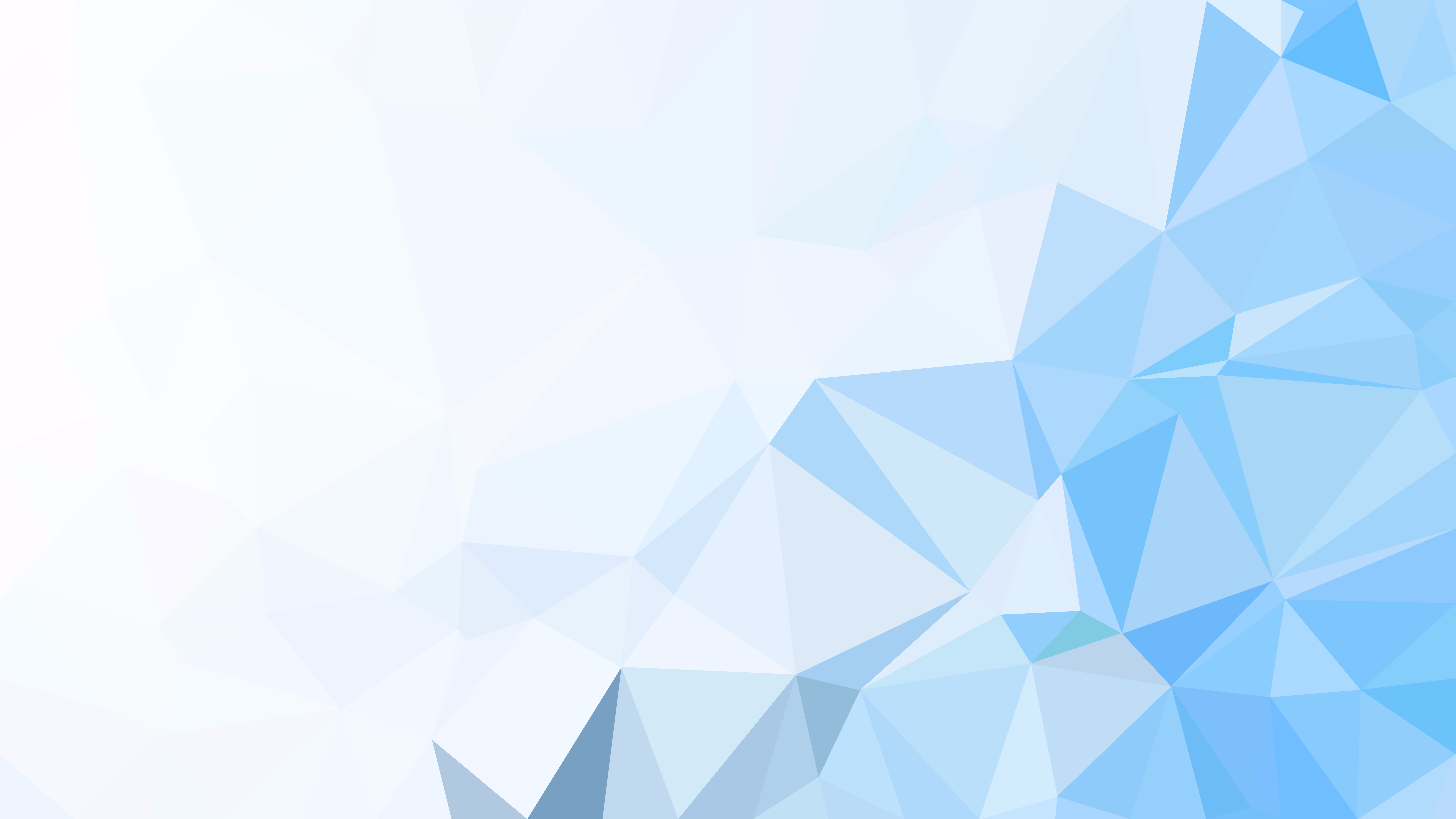 Free Blue and White Polygonal Background Design