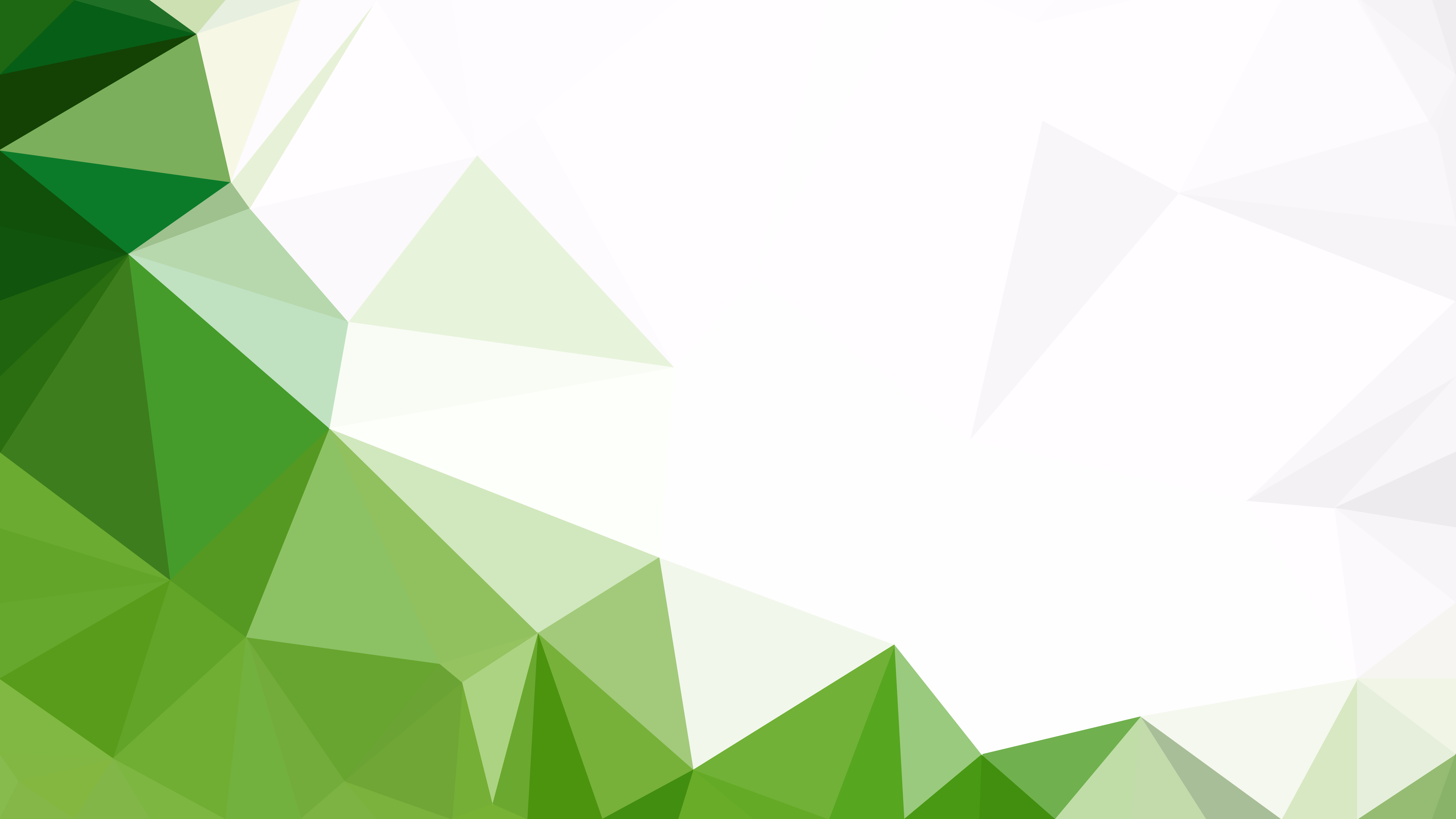 Free Abstract Green and White Low Poly Background
