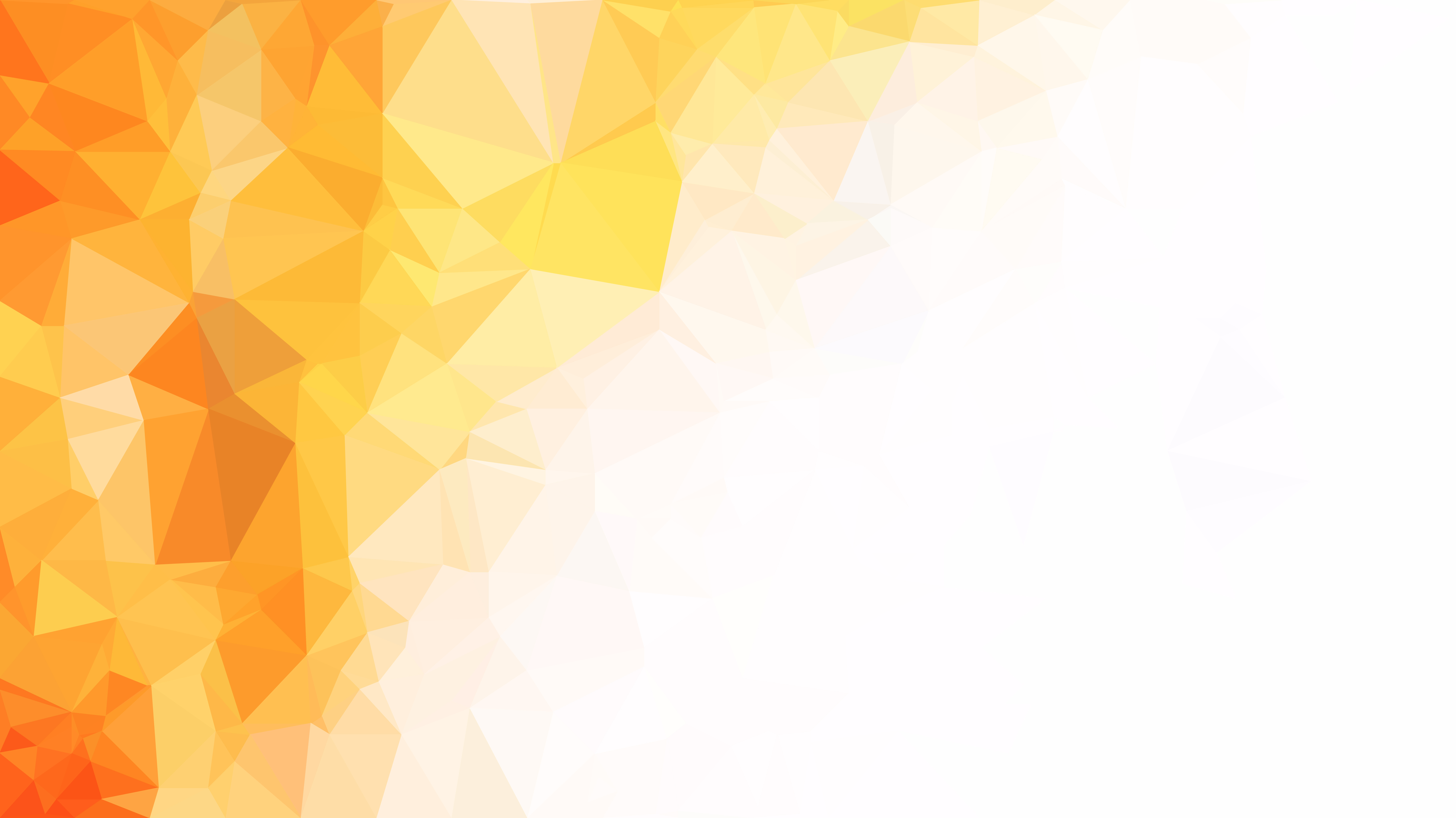 Free Orange and White Polygon Background Template Design