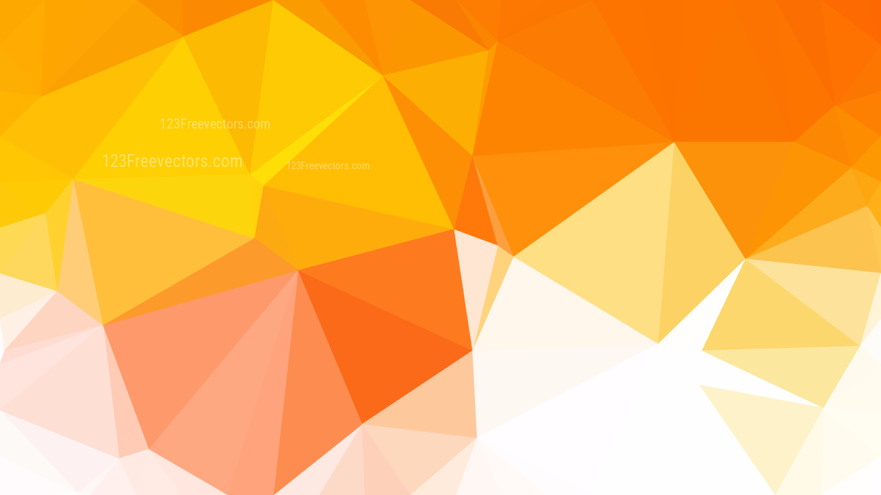 Abstract Orange And White Polygon Background Design Vector Graphic