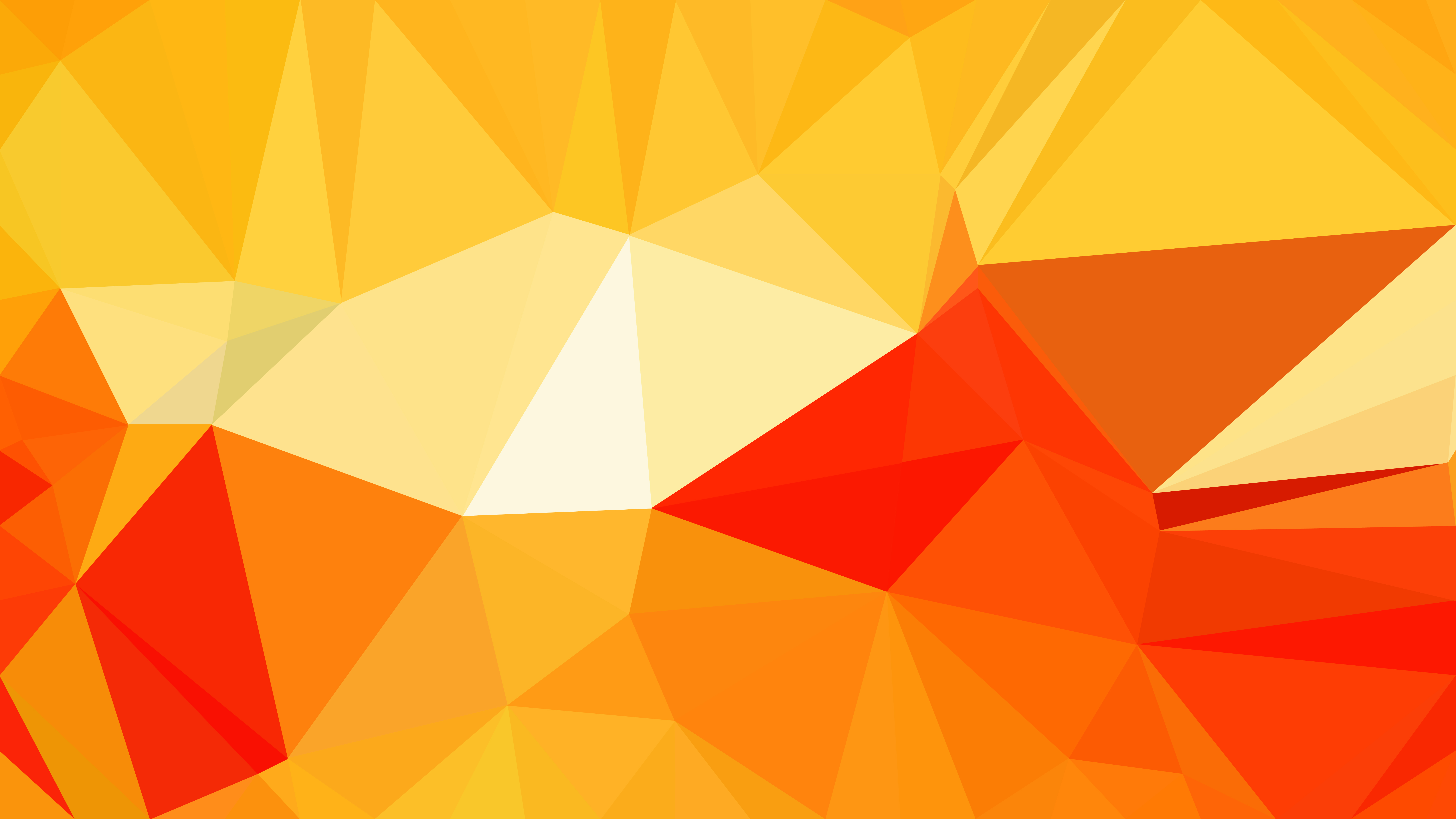 Free Red and Yellow Polygonal Abstract Background Vector Art