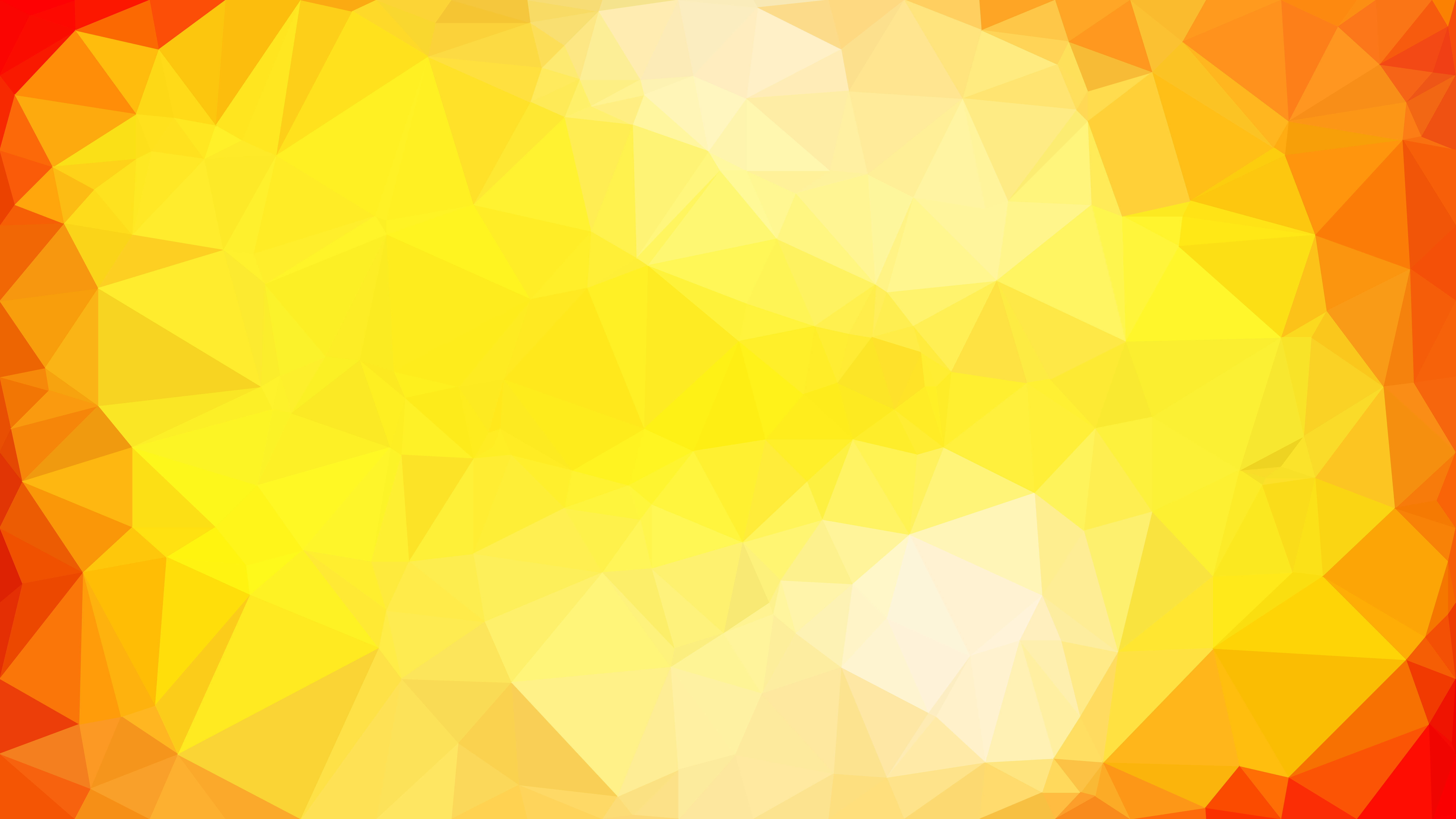 Free Abstract Red and Yellow Low Poly Background Template Design