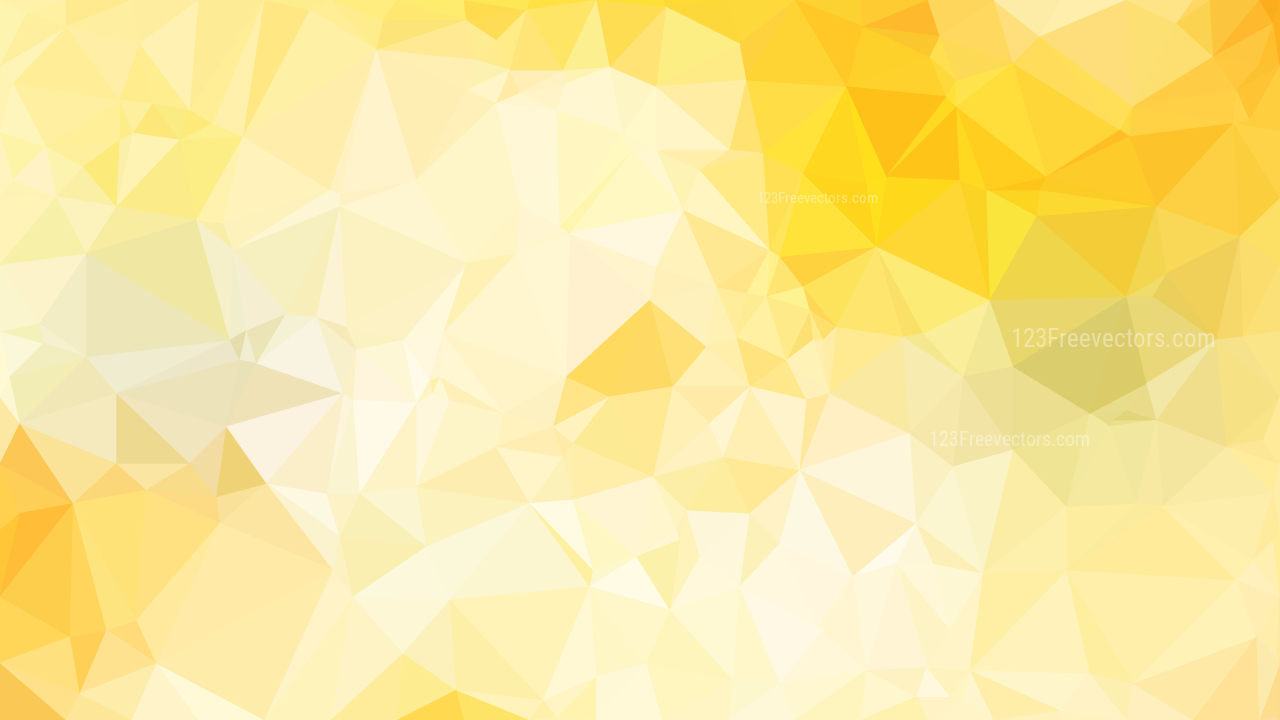 Yellow and White Polygon Background Graphic Design Illustration