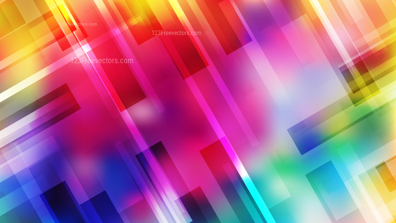 Geometric Abstract Colorful Background Vector