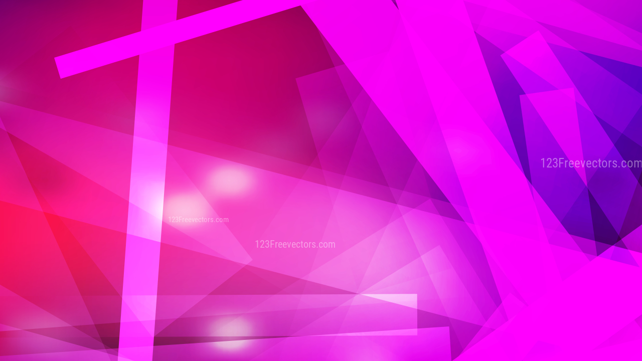 Abstract Pink and Purple Geometric Shapes Background