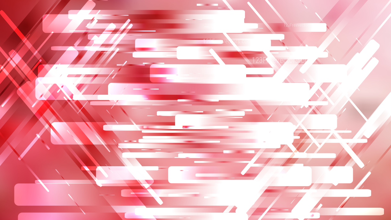 Abstract Red and White Modern Geometric Background