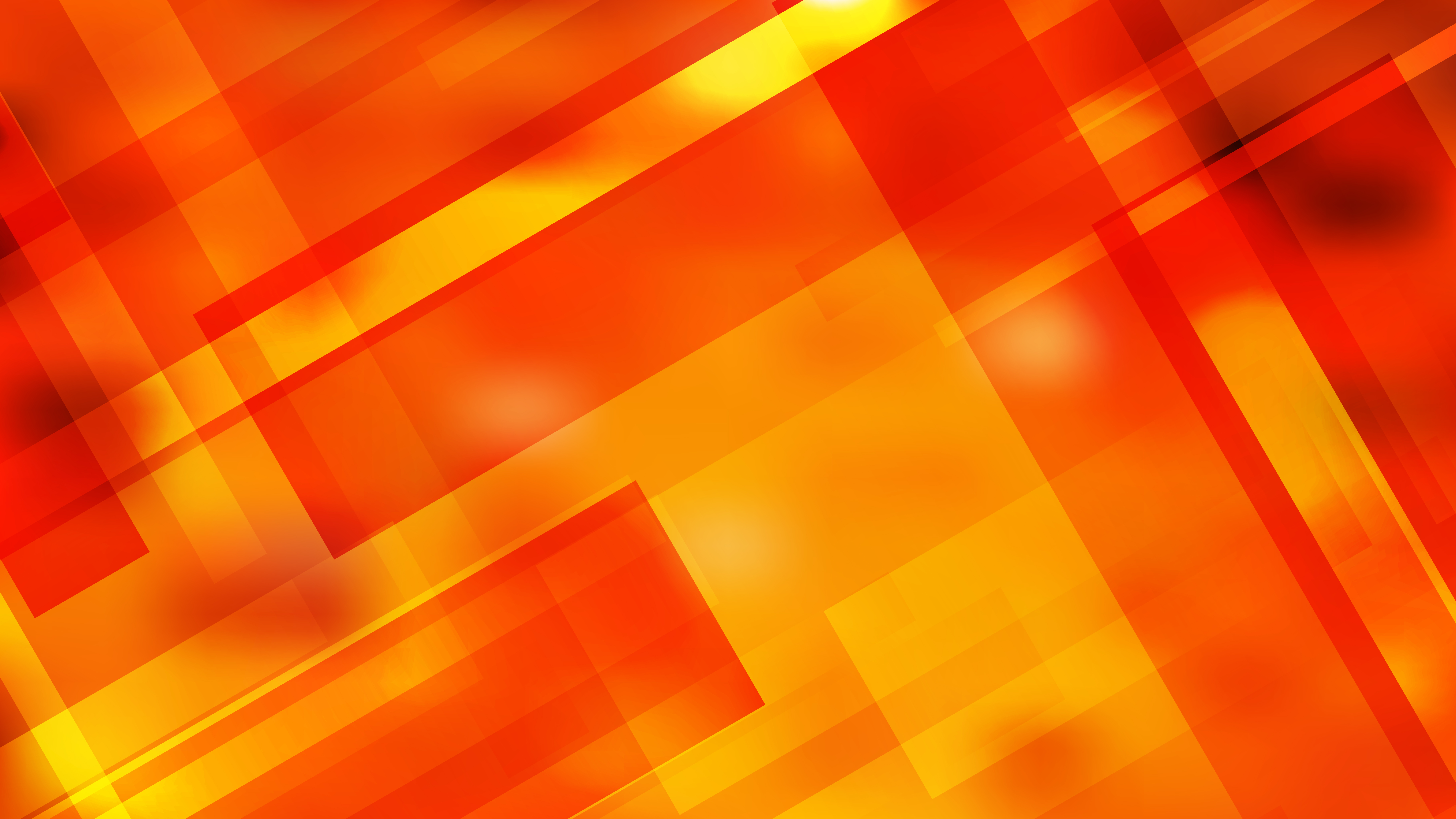 Free Red and Yellow Geometric Abstract Background Vector Image