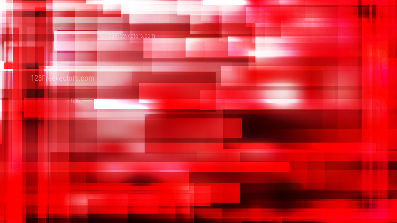 Abstract Red Black and White Geometric Background Image