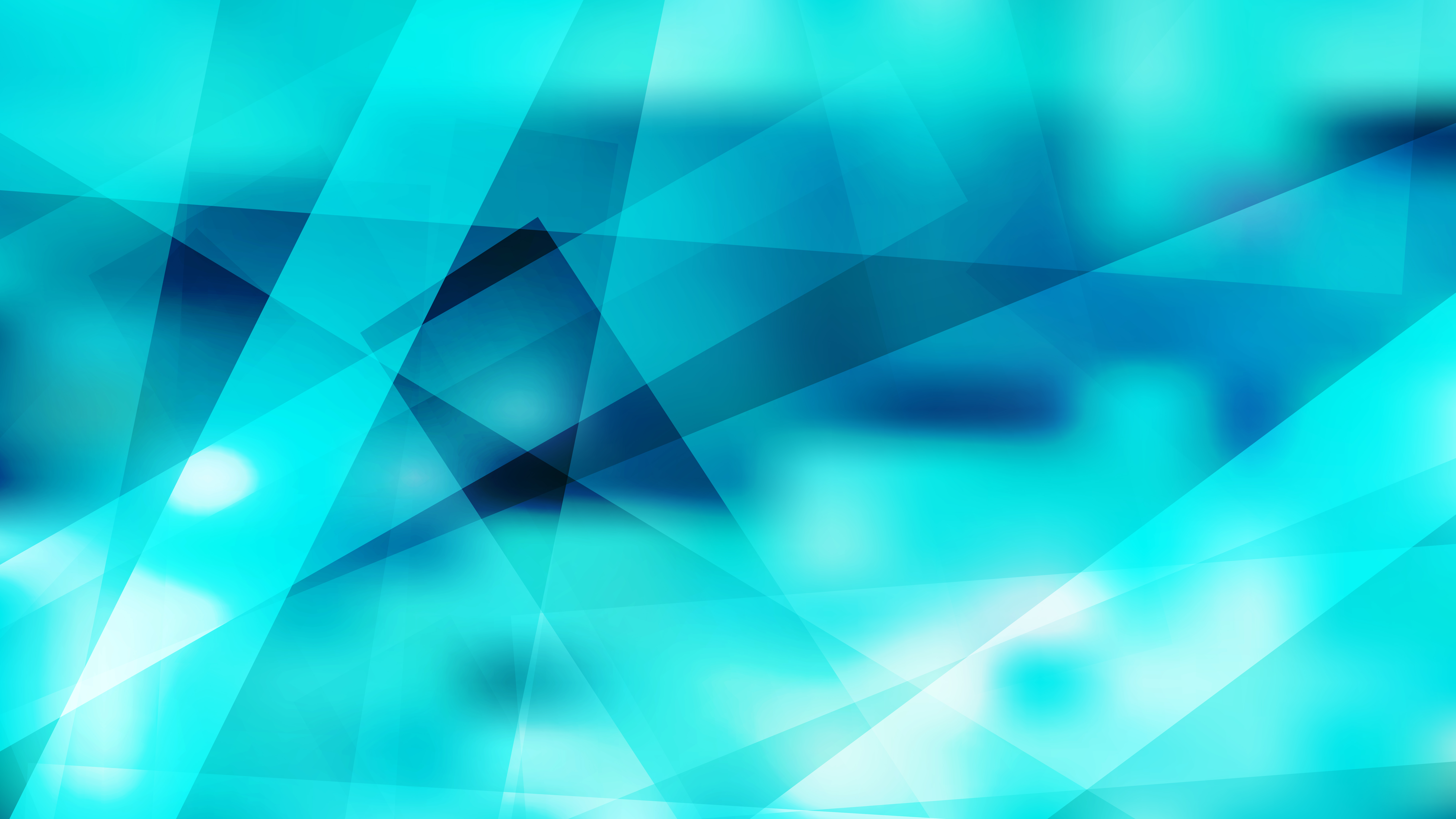 Free Geometric Abstract Turquoise Background