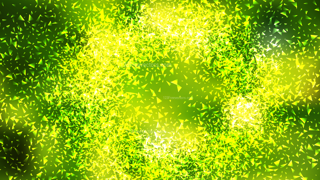 Green and Yellow Sparkling Glitter Background
