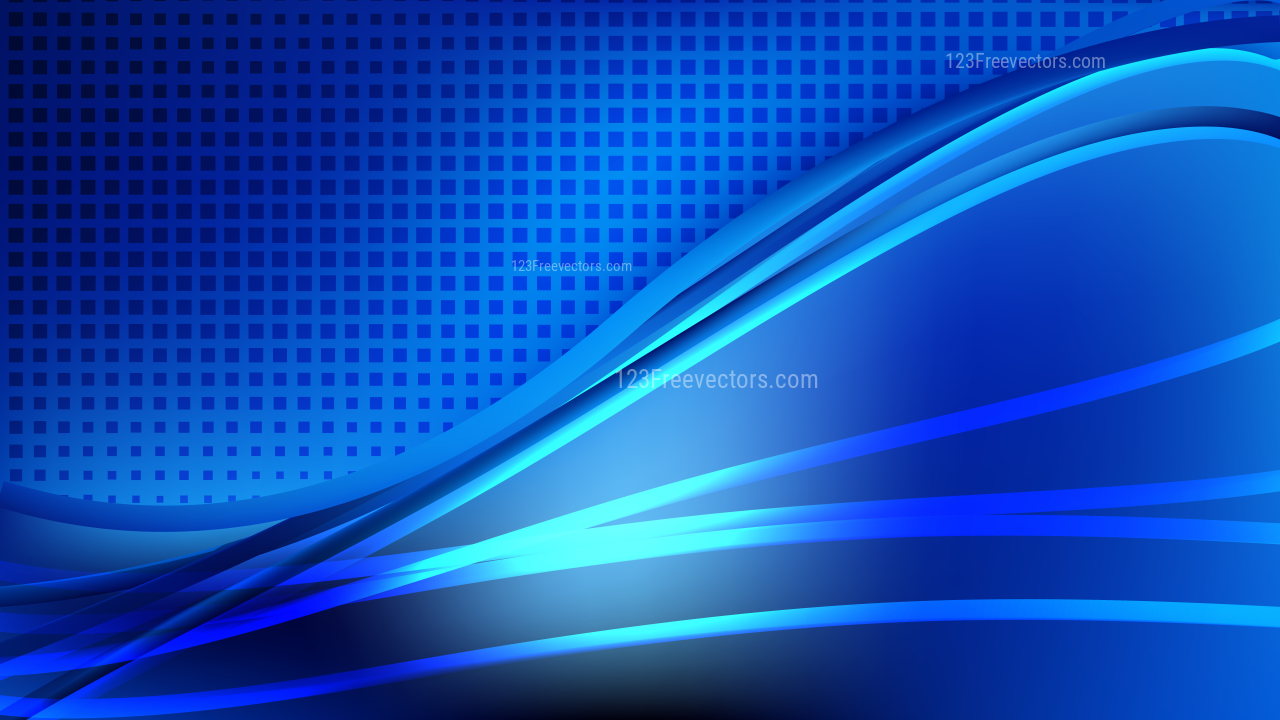 Modern Abstract Cool Blue Background