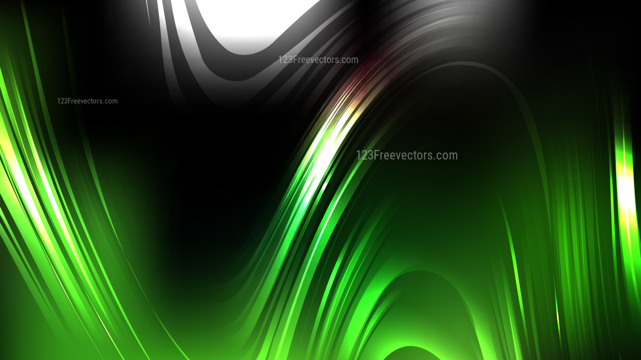 Modern Abstract Cool Green Background Vector Graphic
