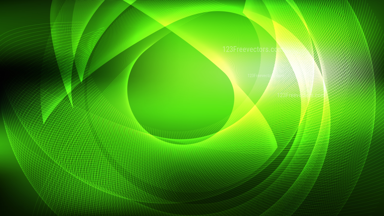 Abstract Green and Black Background Graphic Design