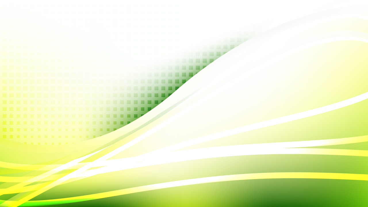 Green Yellow and White Abstract Background Vector
