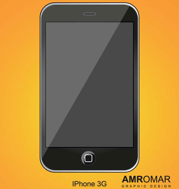 iPhone 3g Vector