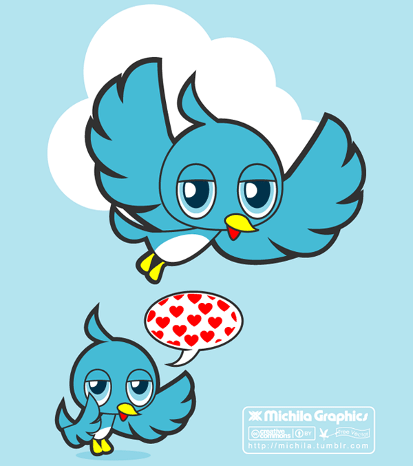 Free Blue Bird Vector
