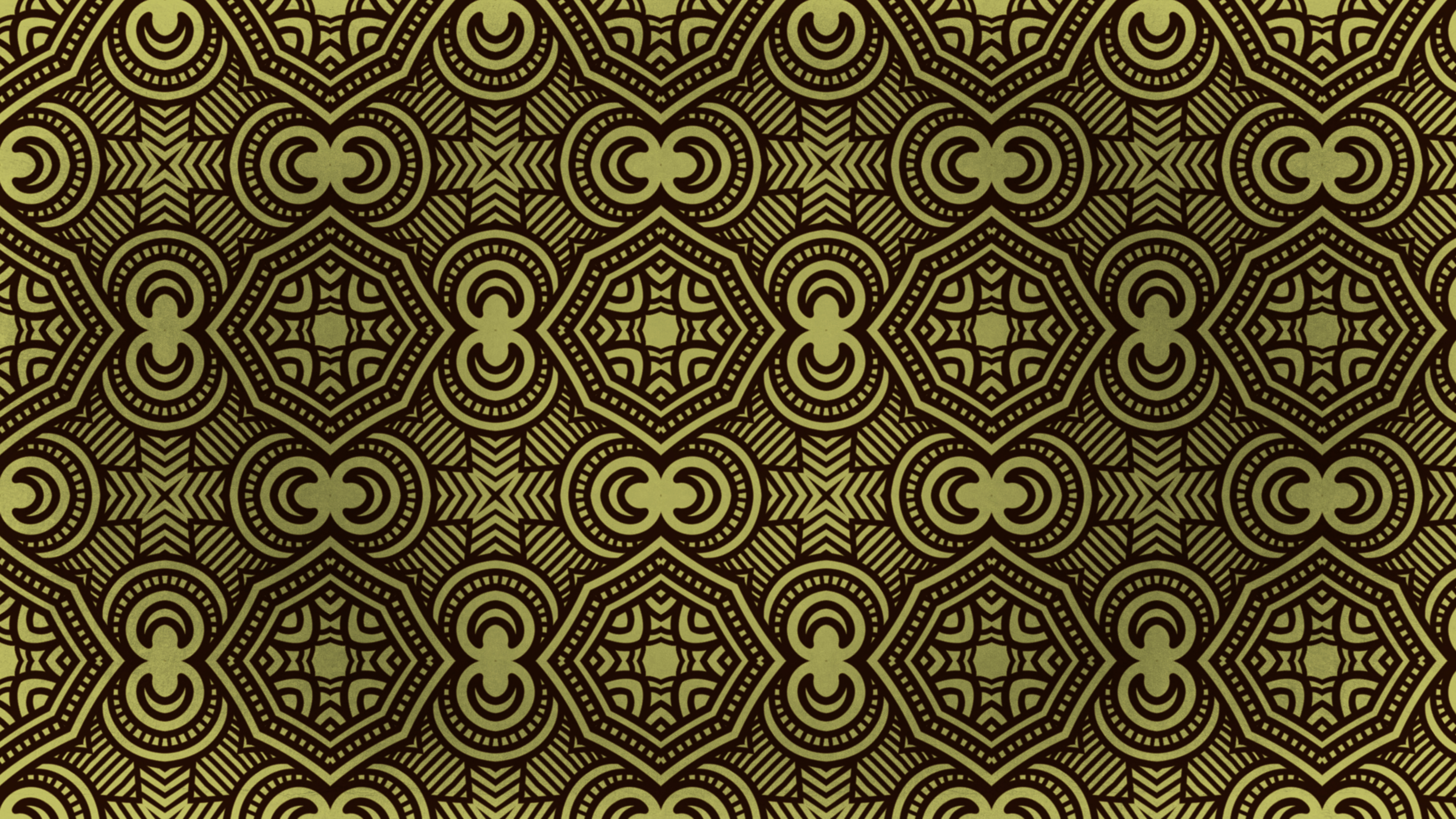 Free Brown and Gold Vintage Ornamental Seamless Pattern Background Design