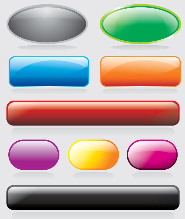 Free Vector 3D Icons and Badges