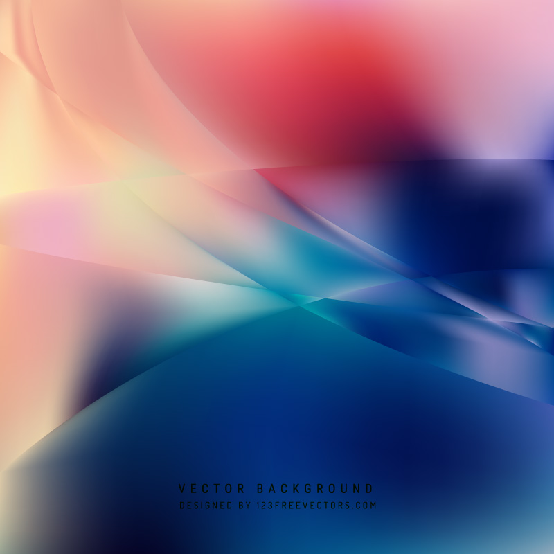 Blue Red Background