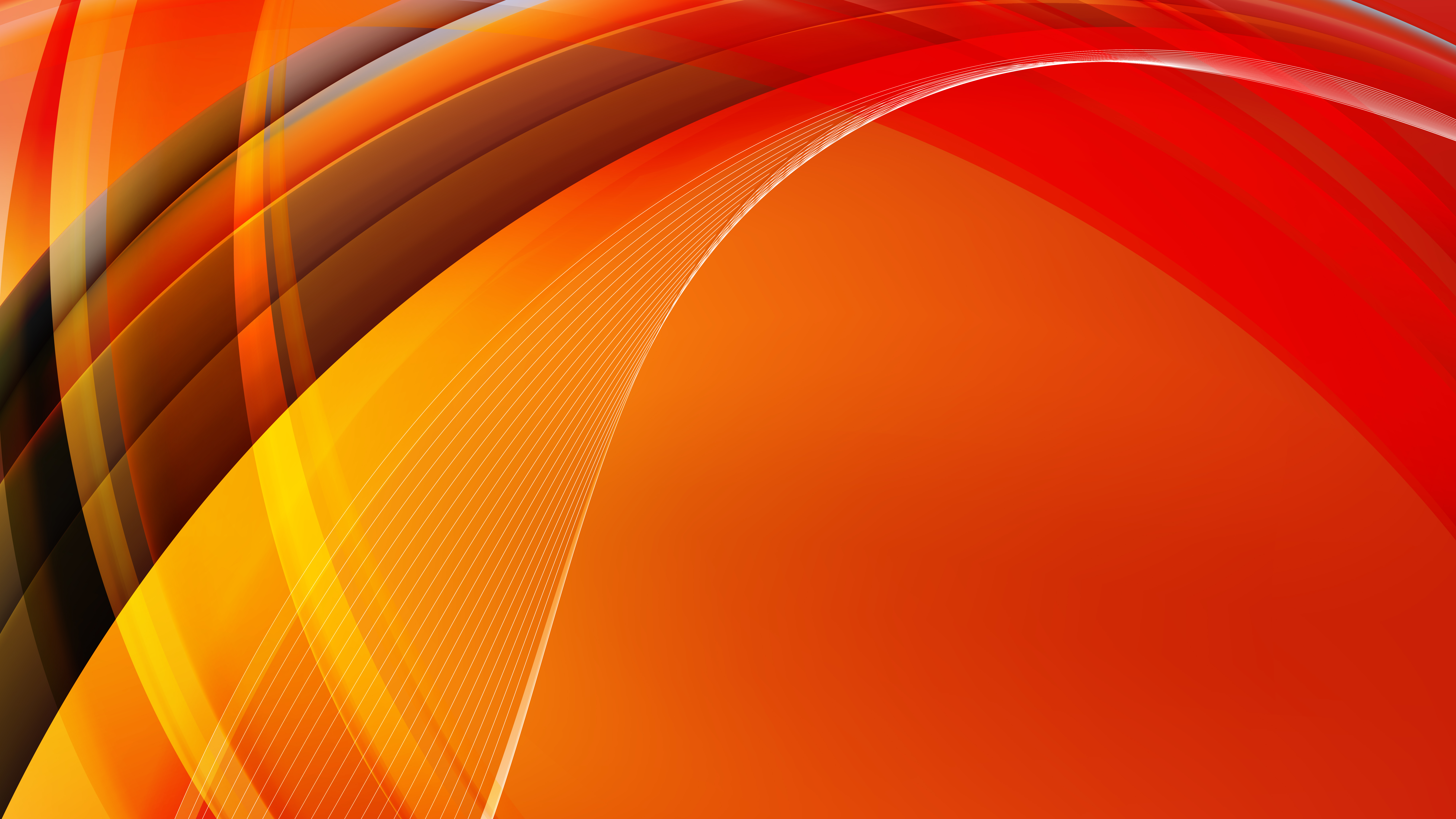 Free Black Red and Orange Curve Background