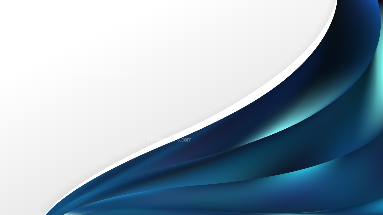 Abstract Black and Blue Wave Business Background