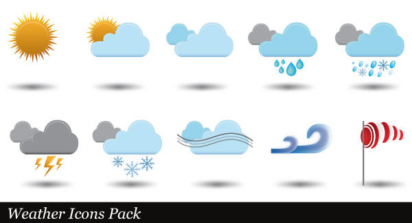 Free Weather Vector Icons