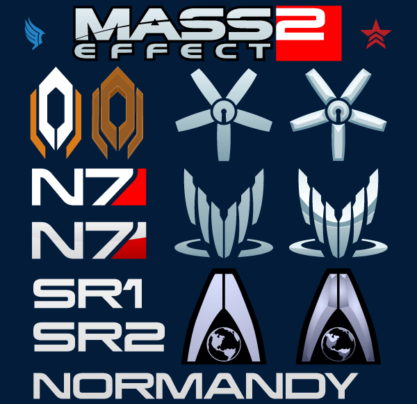 Mass Effect Logo Vector Free