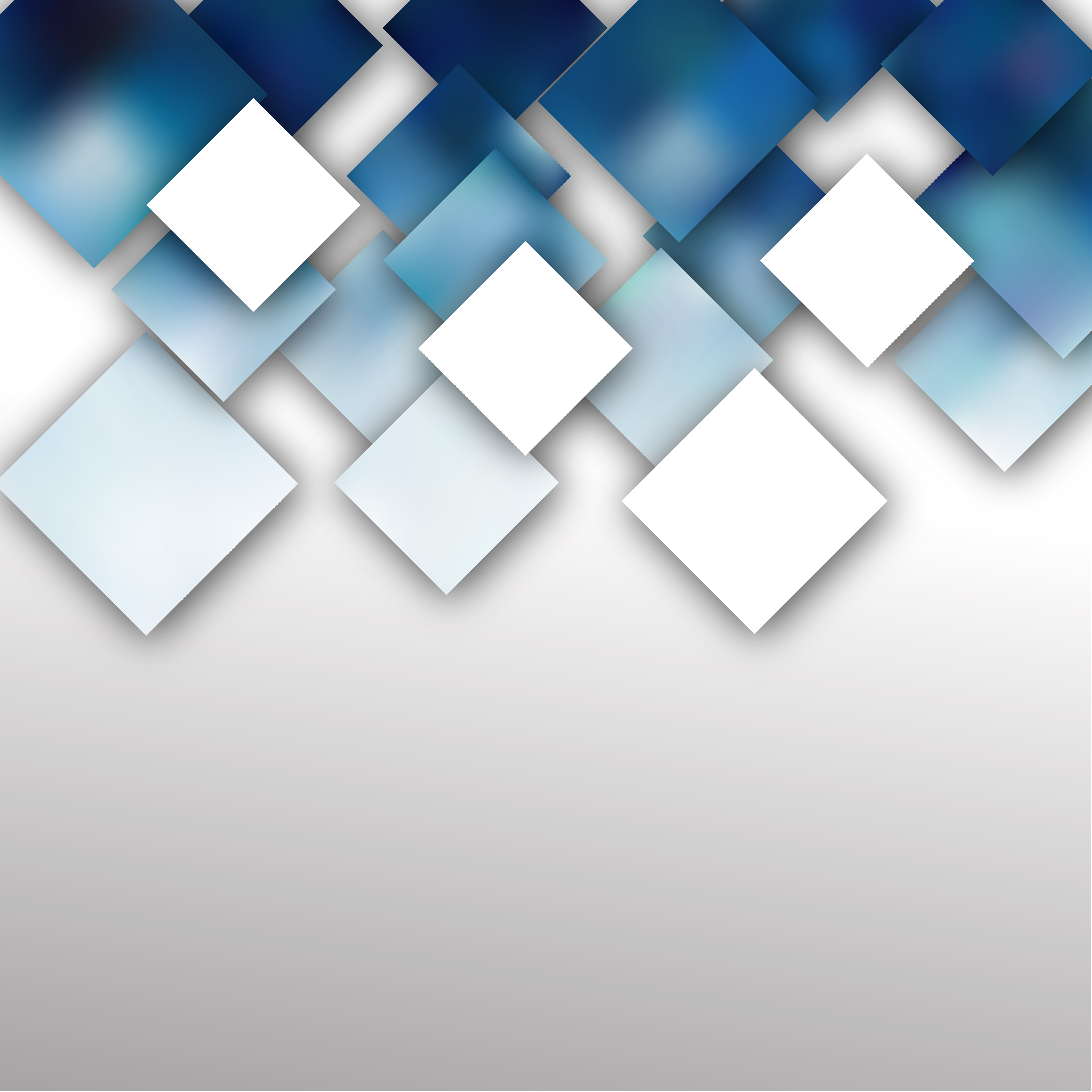 Free Modern Blue And White Square Background Image