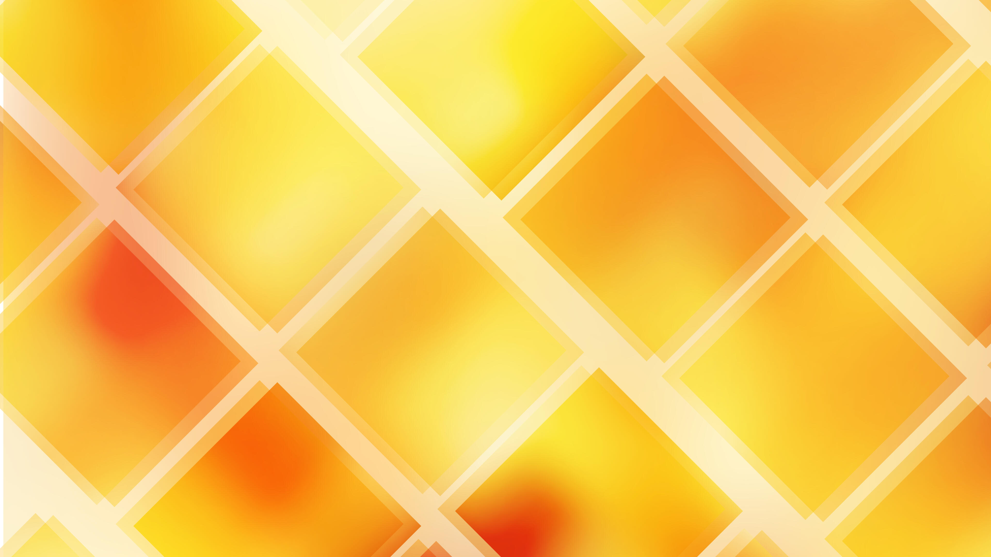 Orange Square Lines Background Vector Illustration