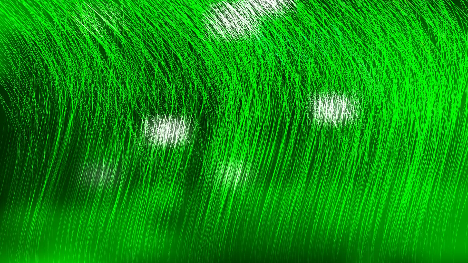Green Lines Abstract
