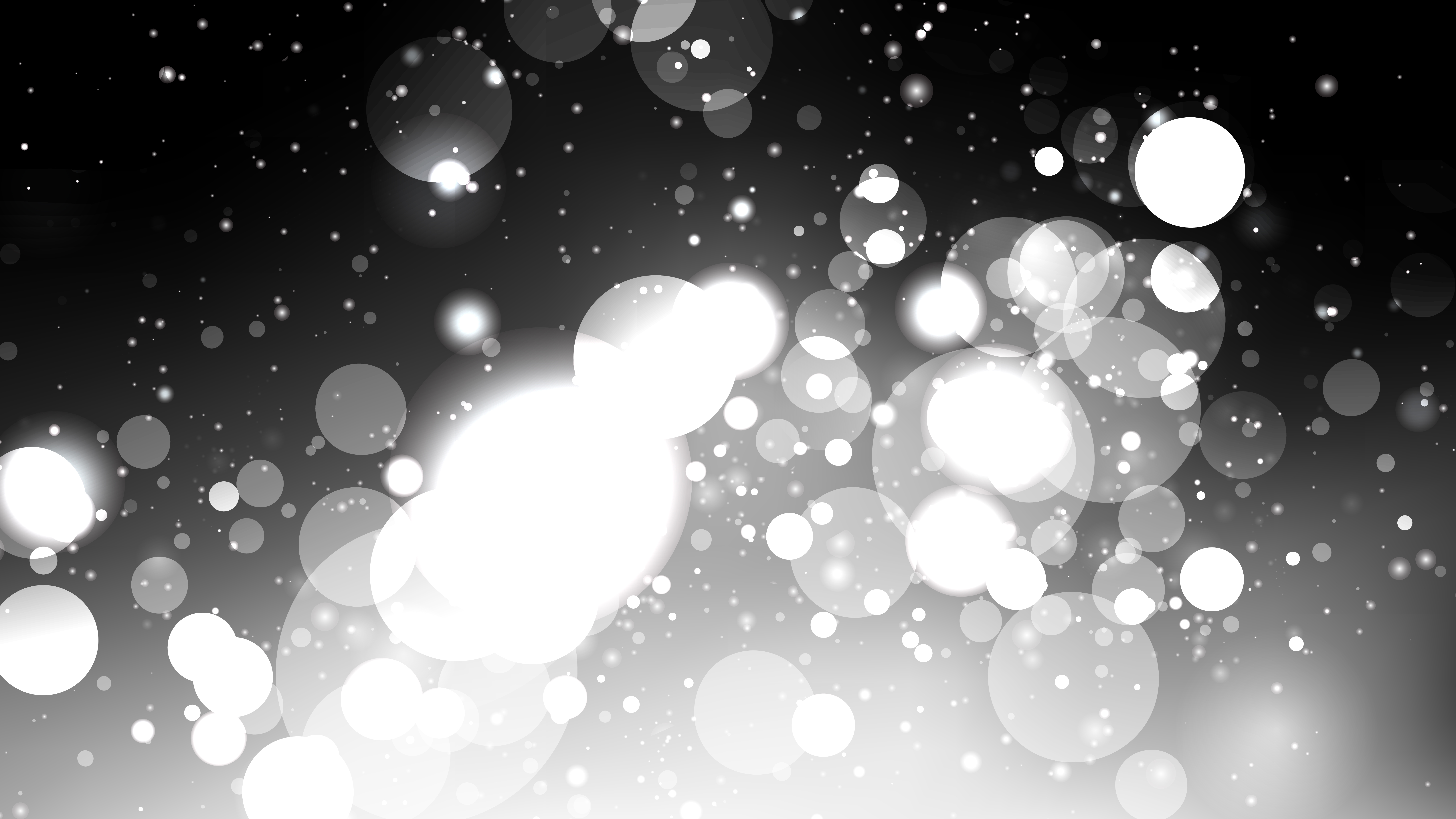 Free Black and White Blur Lights Background