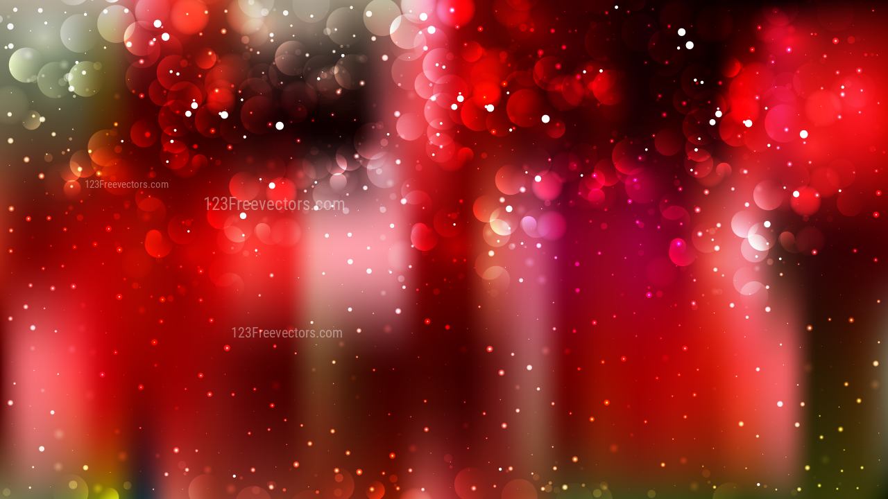 Abstract Black Red and Green Lights Background