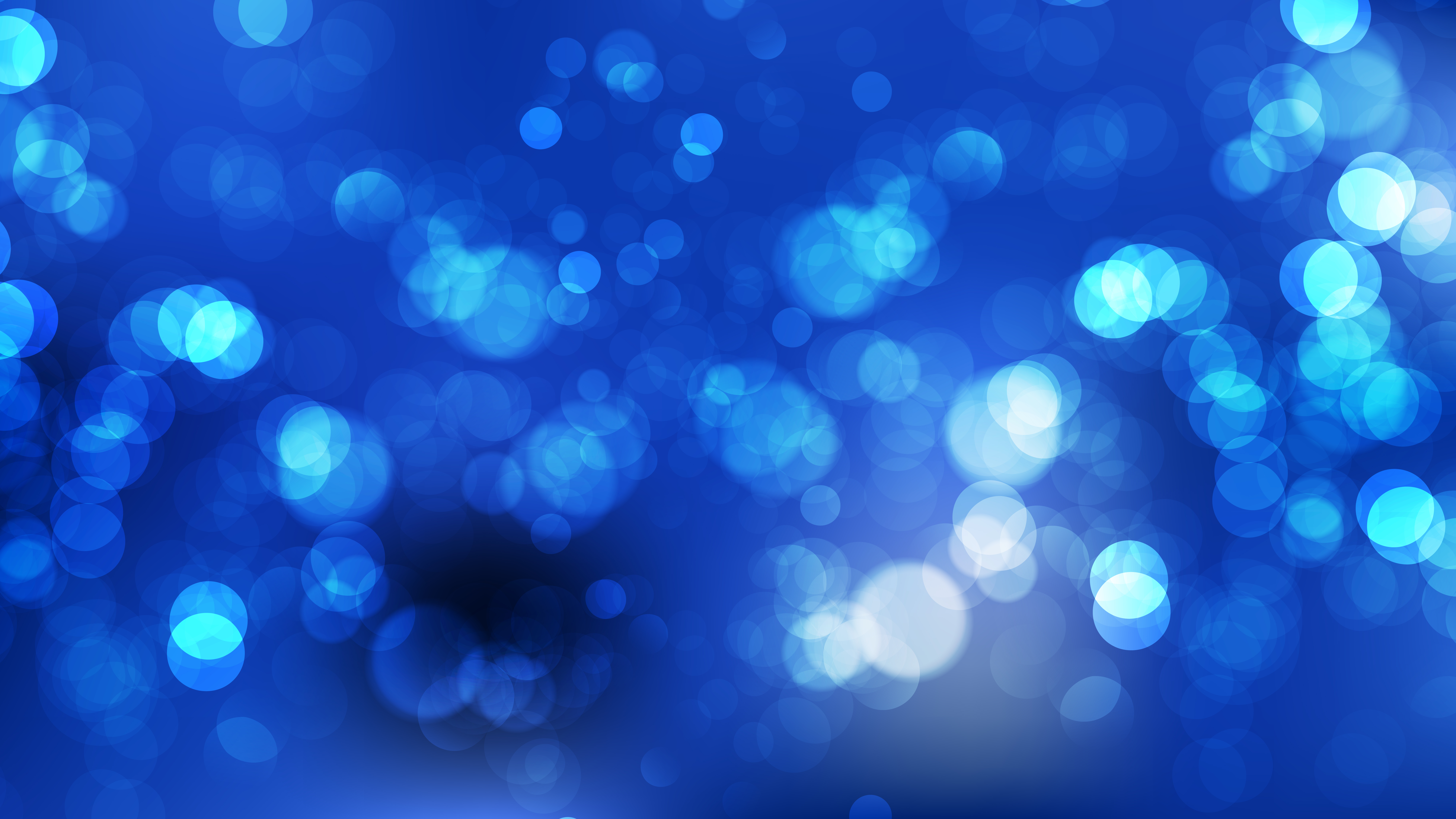 Free Abstract Dark Blue Blurred Bokeh Background Image