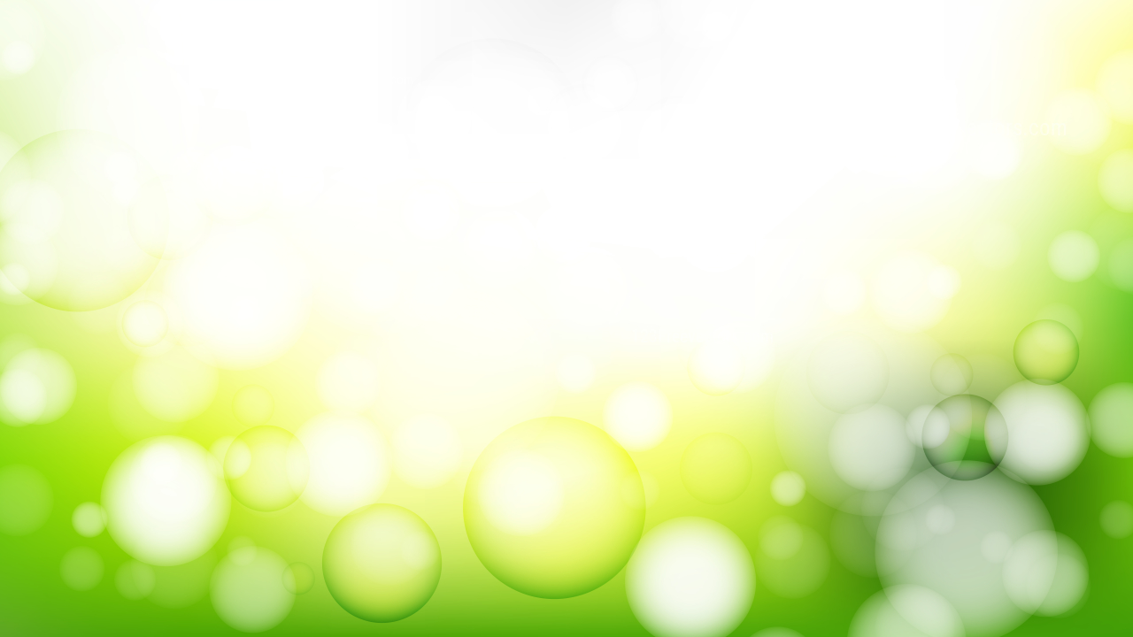 Green Yellow and White Lights Background Image