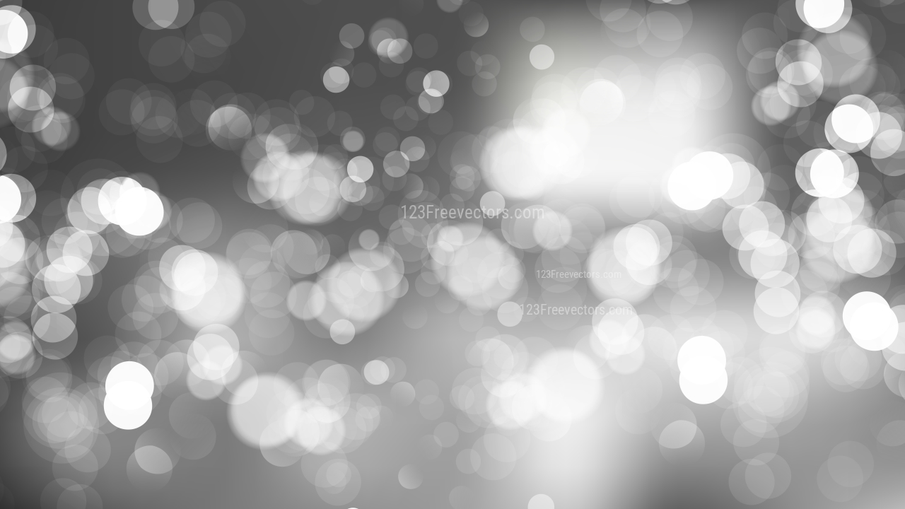 Abstract Grey Blur Lights Background Vector Graphic