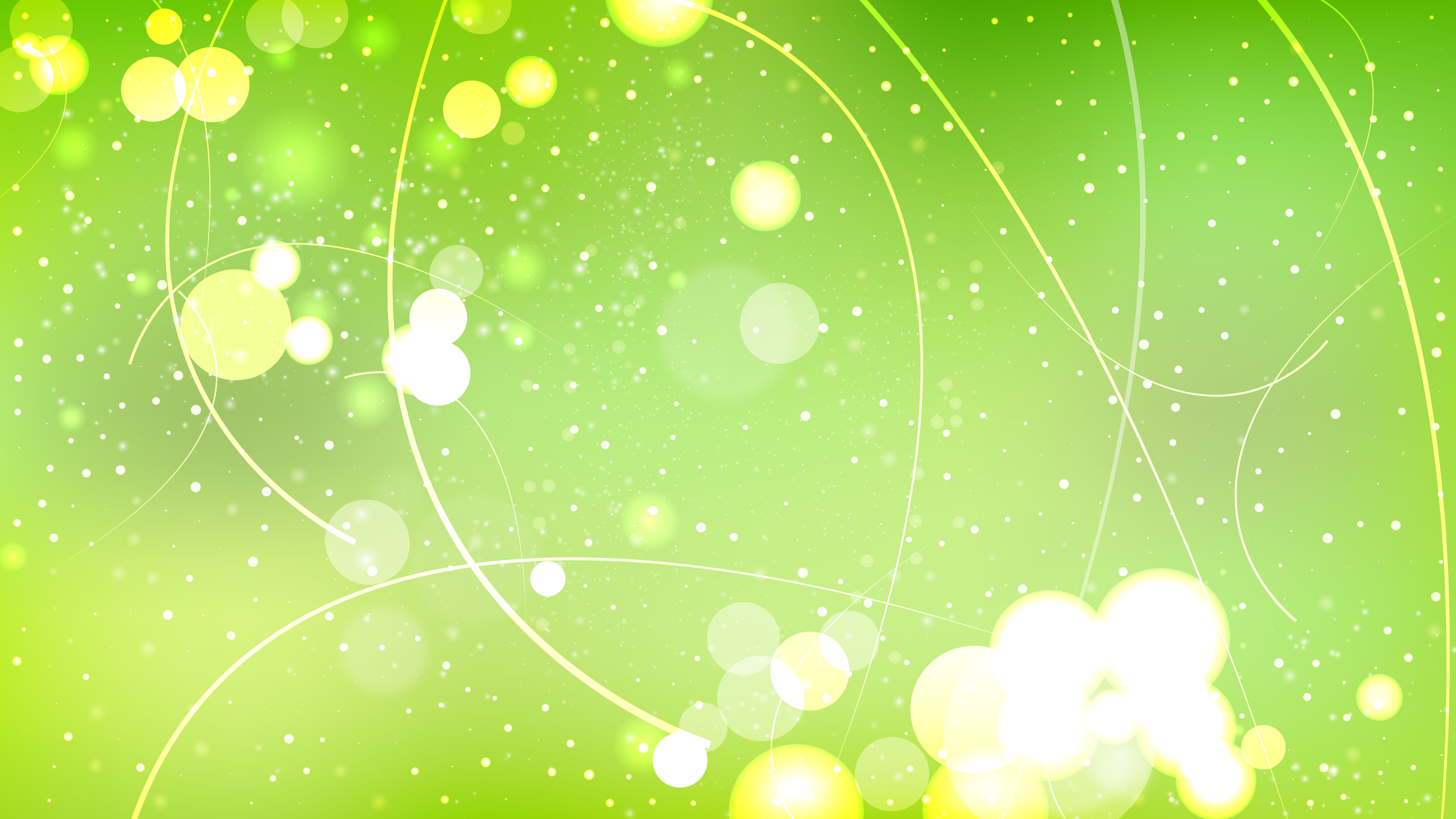 Free Light Green Defocused Background Vector Illustration