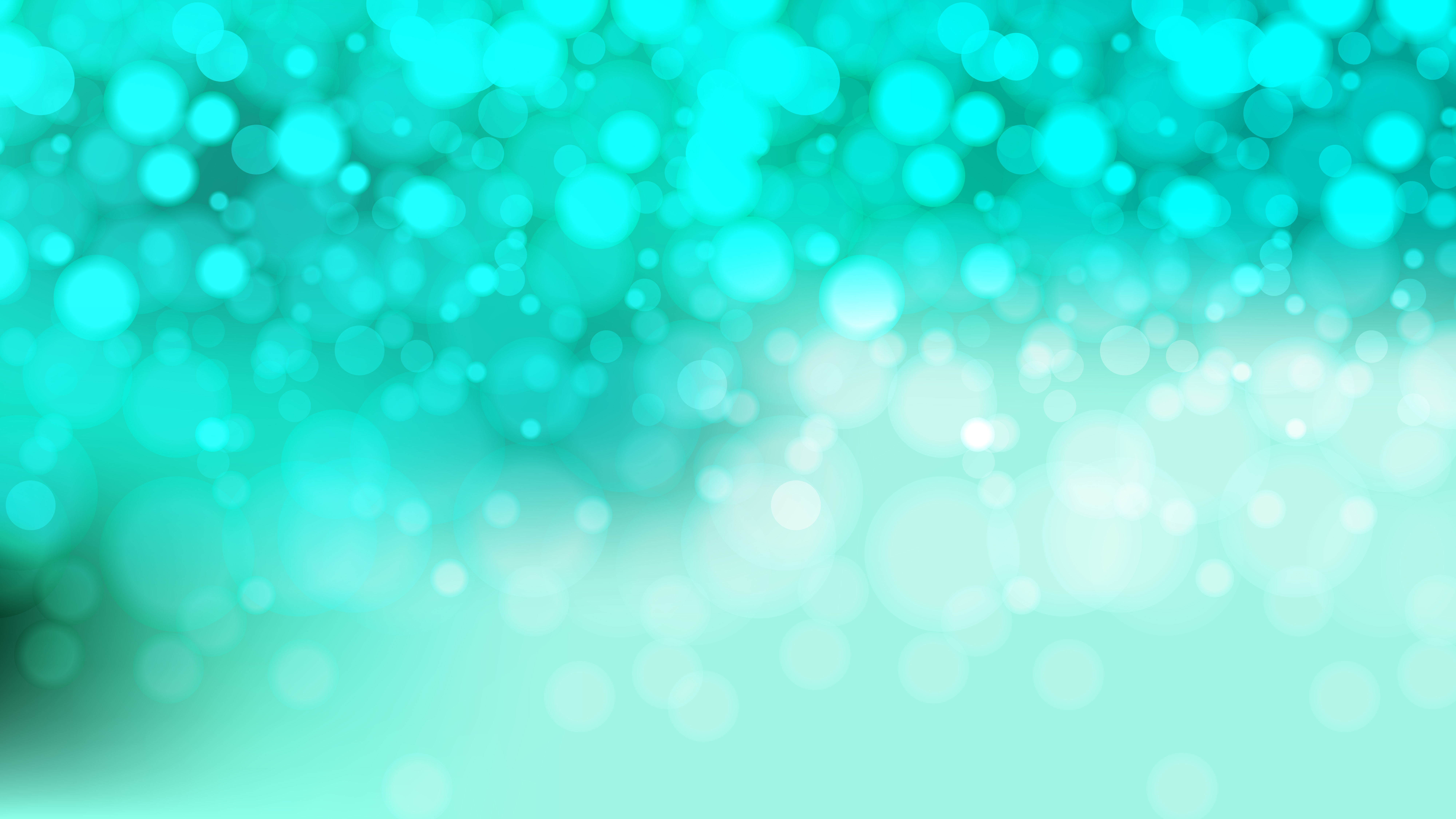 Free Abstract Mint Green Blurred Bokeh Background
