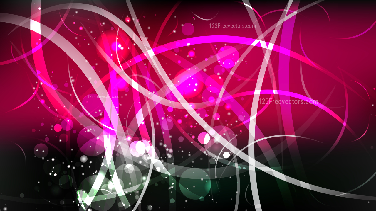 Pink and Black Lights Background Vector Image