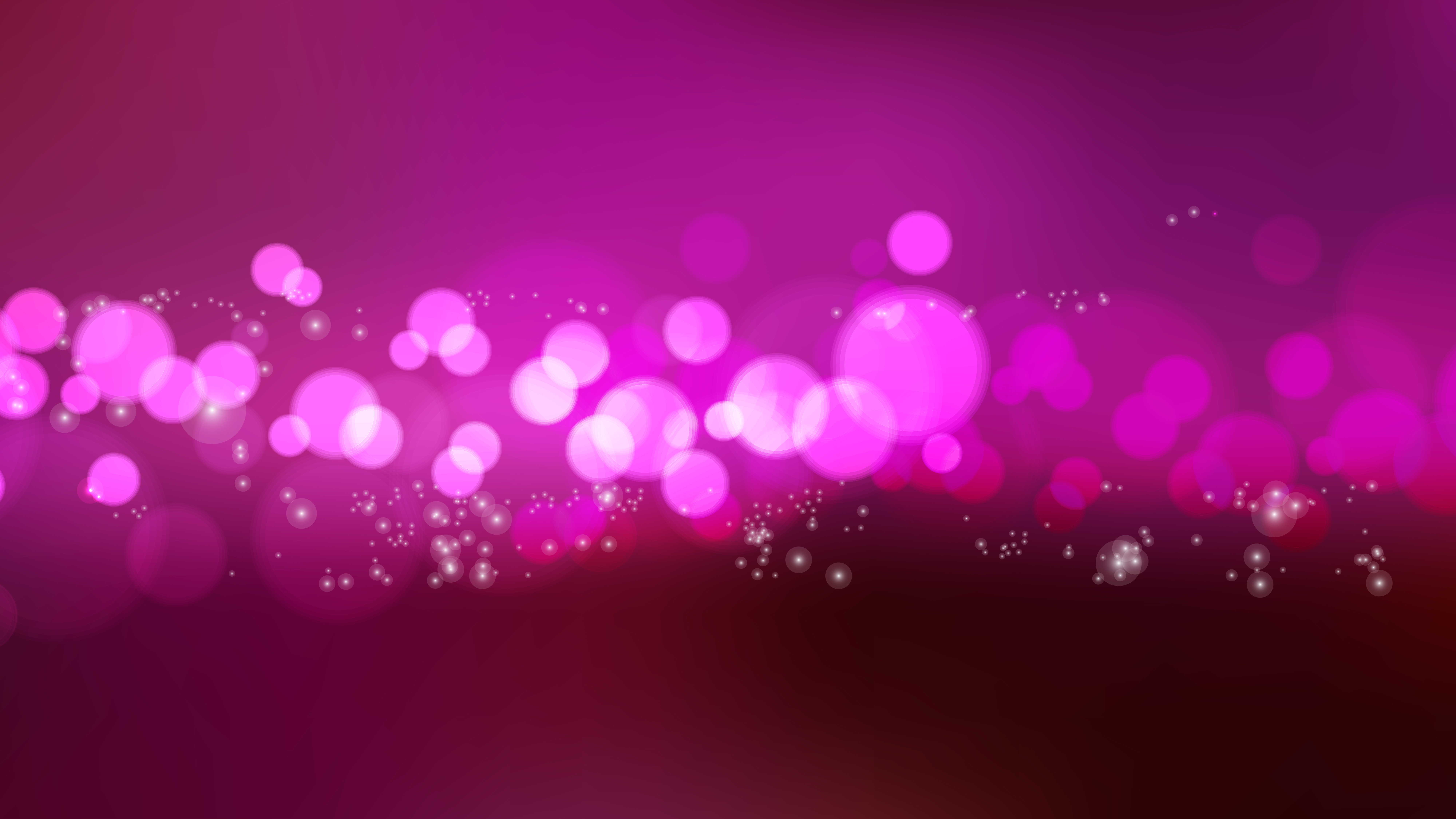 Free Abstract Pink and Black Bokeh Background
