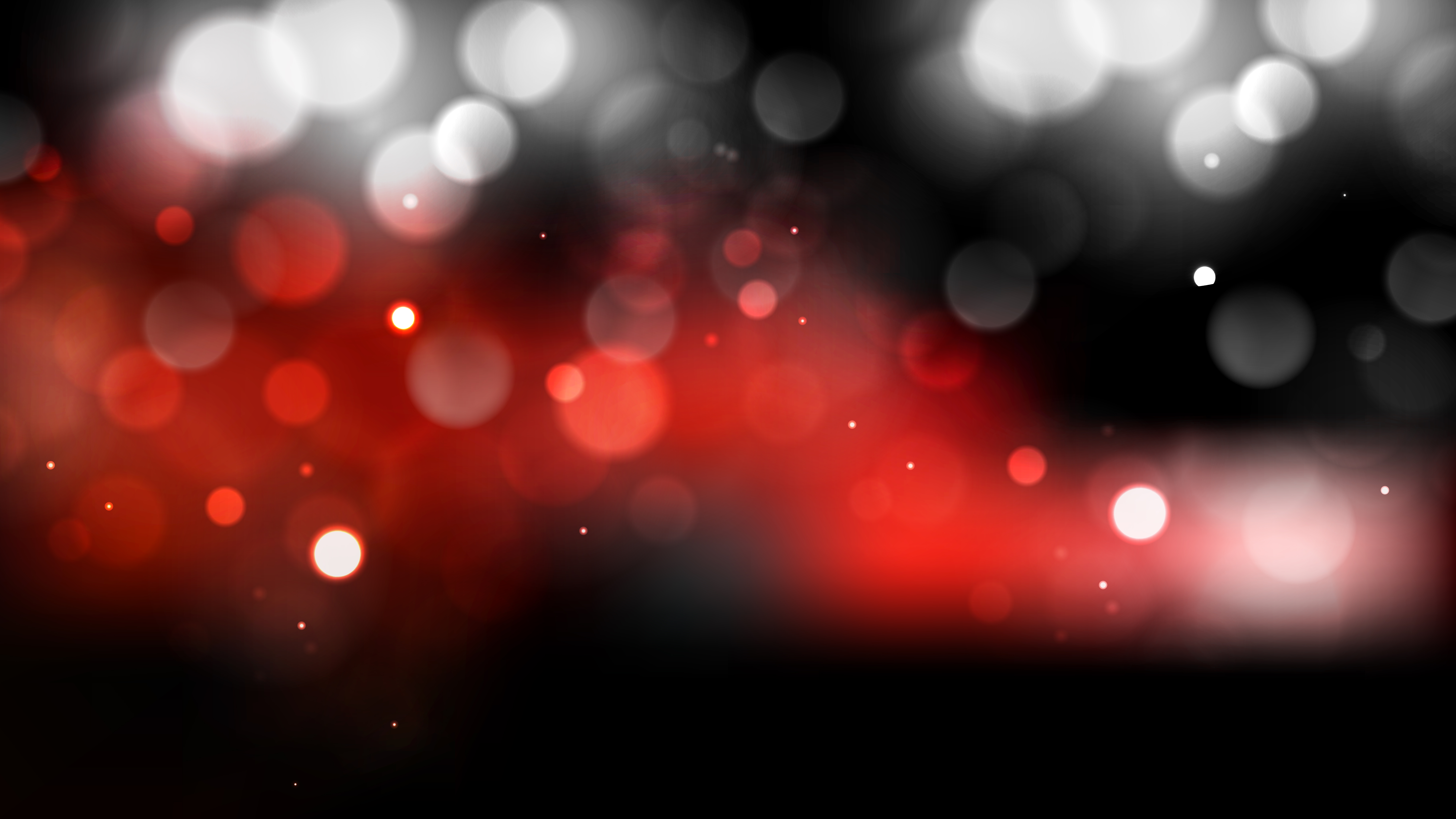 Free Red and Black Blurred Bokeh Background
