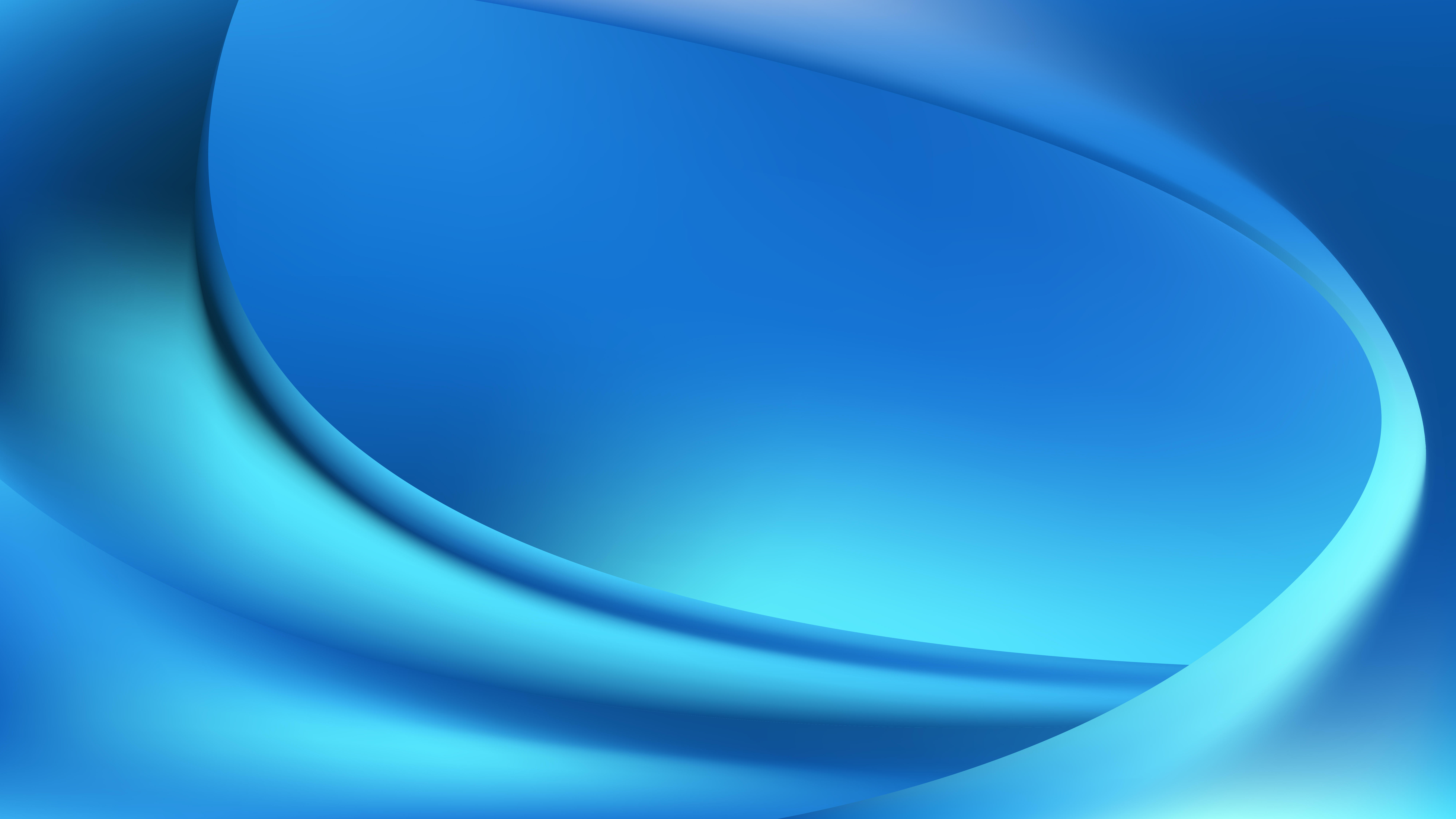 Free Abstract Bright Blue Curve Background
