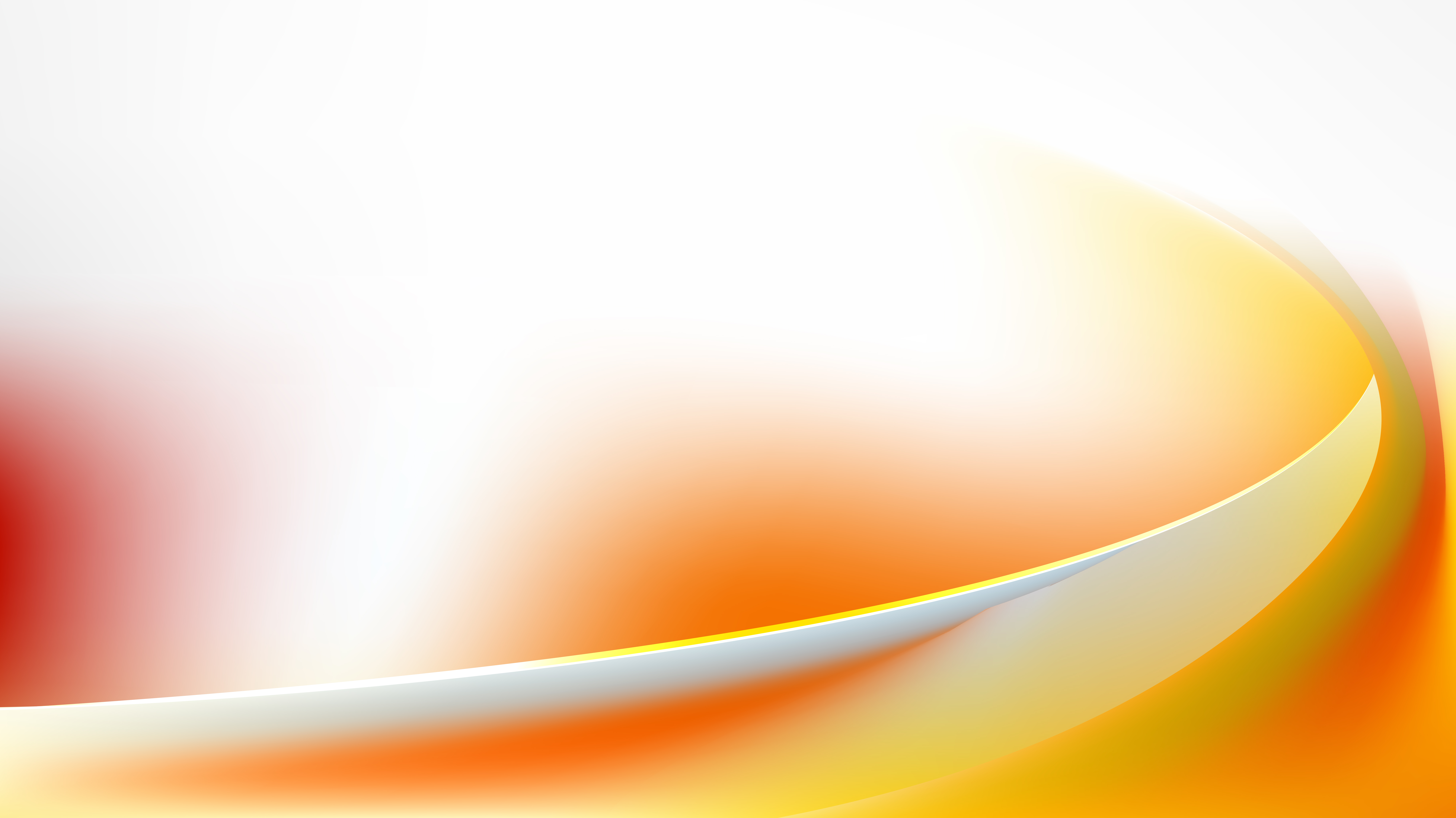 Free Orange and White Abstract Wave Background