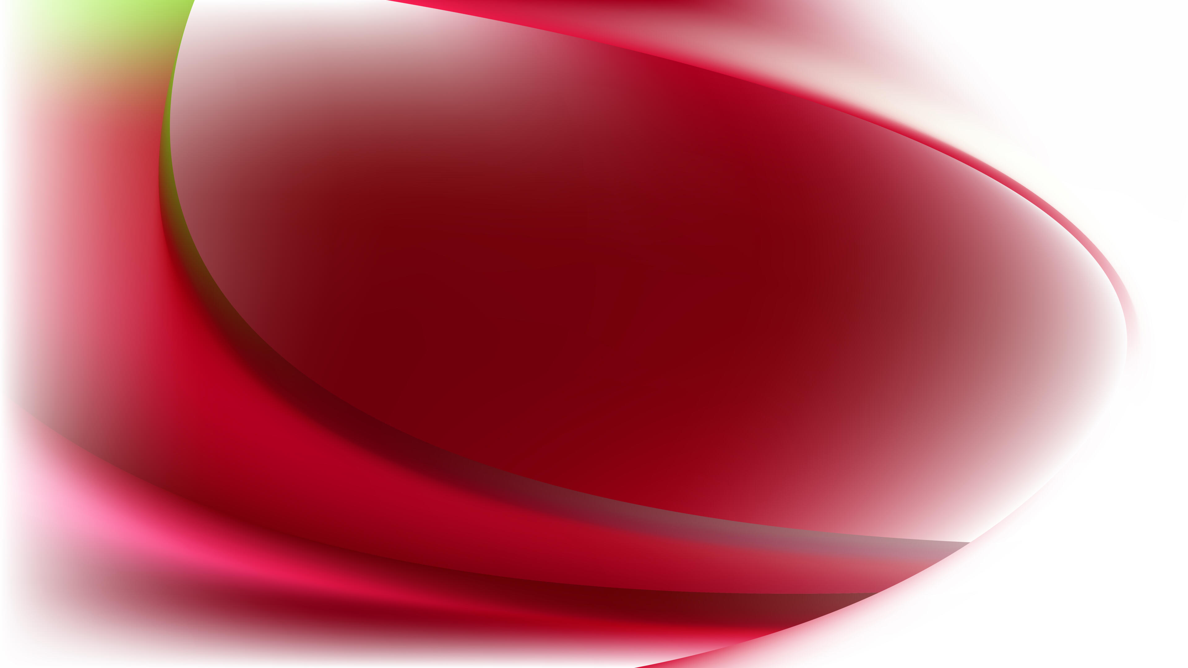 Glowing Red and White Wave Background