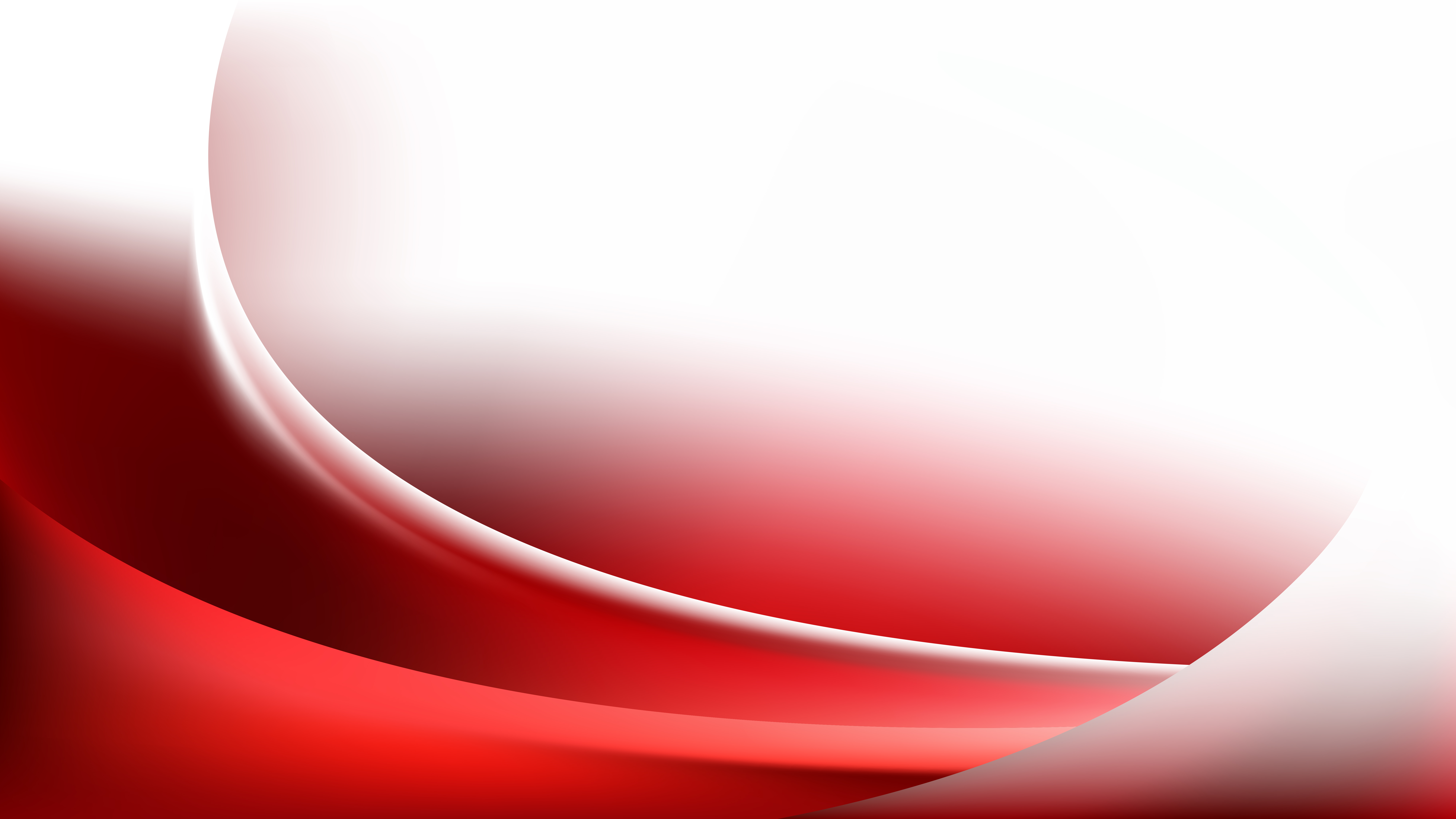 Free Abstract Red and White Curve Background Vector Illustration