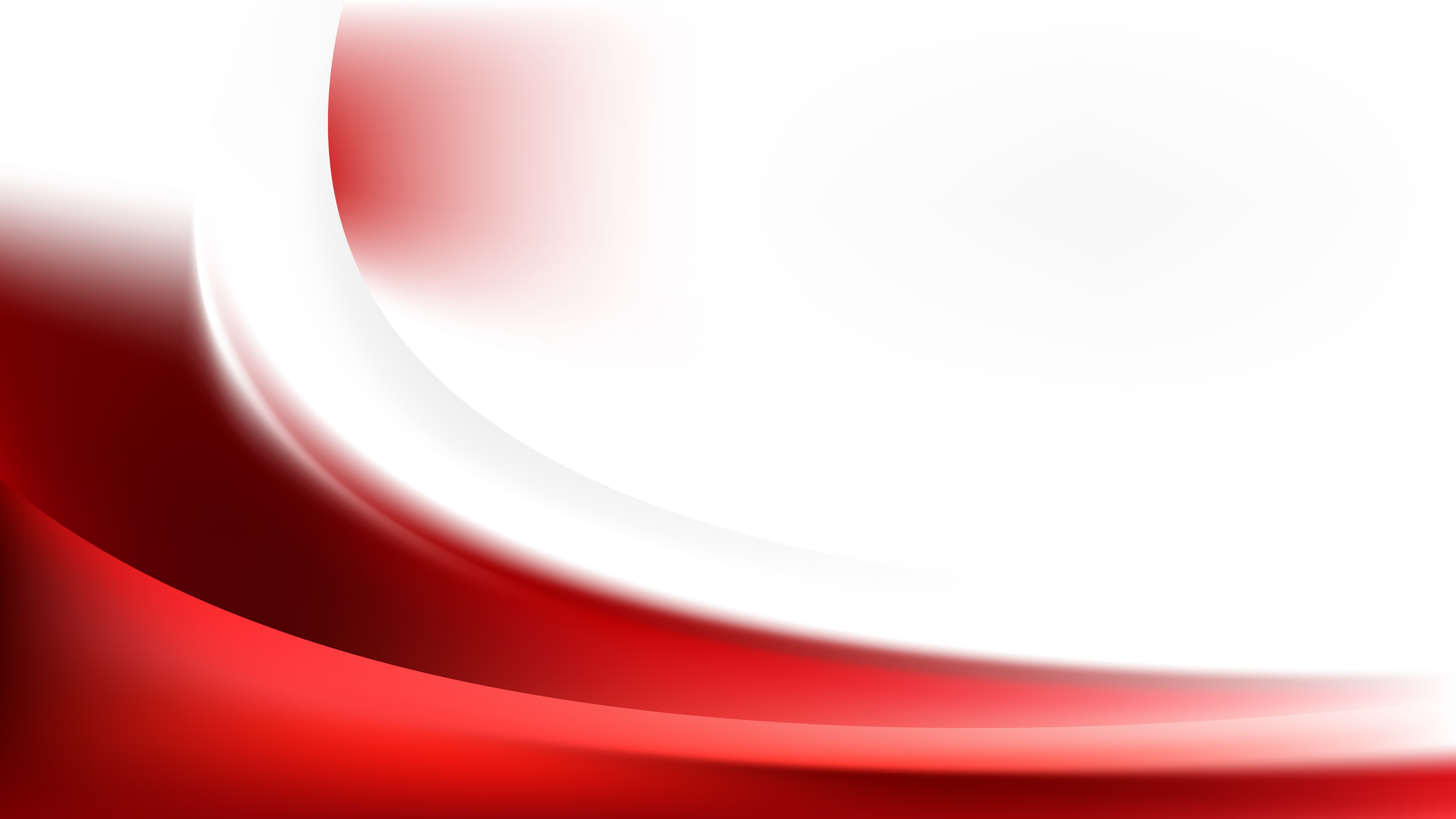 Free Red and White Curve Background